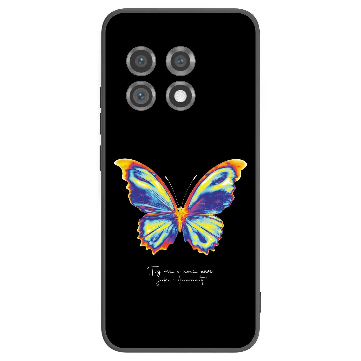 Picasee crna silikonska maskica za OnePlus 11 5G - Diamanty Black