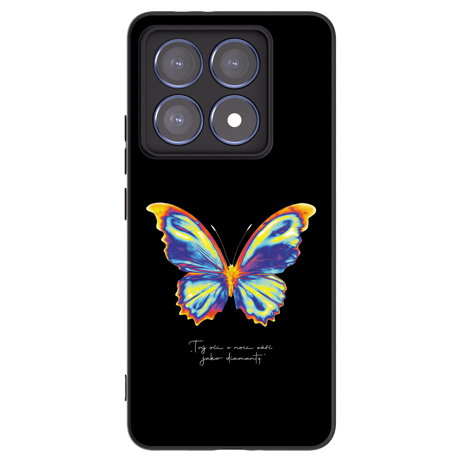 Picasee crna silikonska maskica za Xiaomi 14T Pro - Diamanty Black