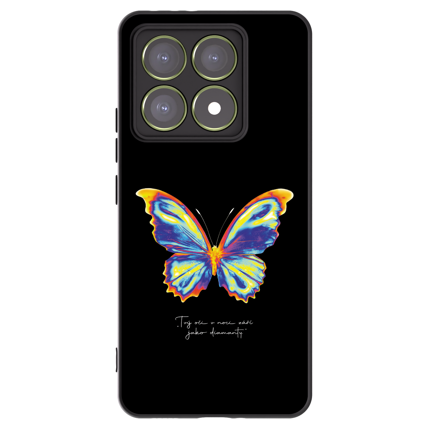 Picasee crna silikonska maskica za Xiaomi 14T - Diamanty Black