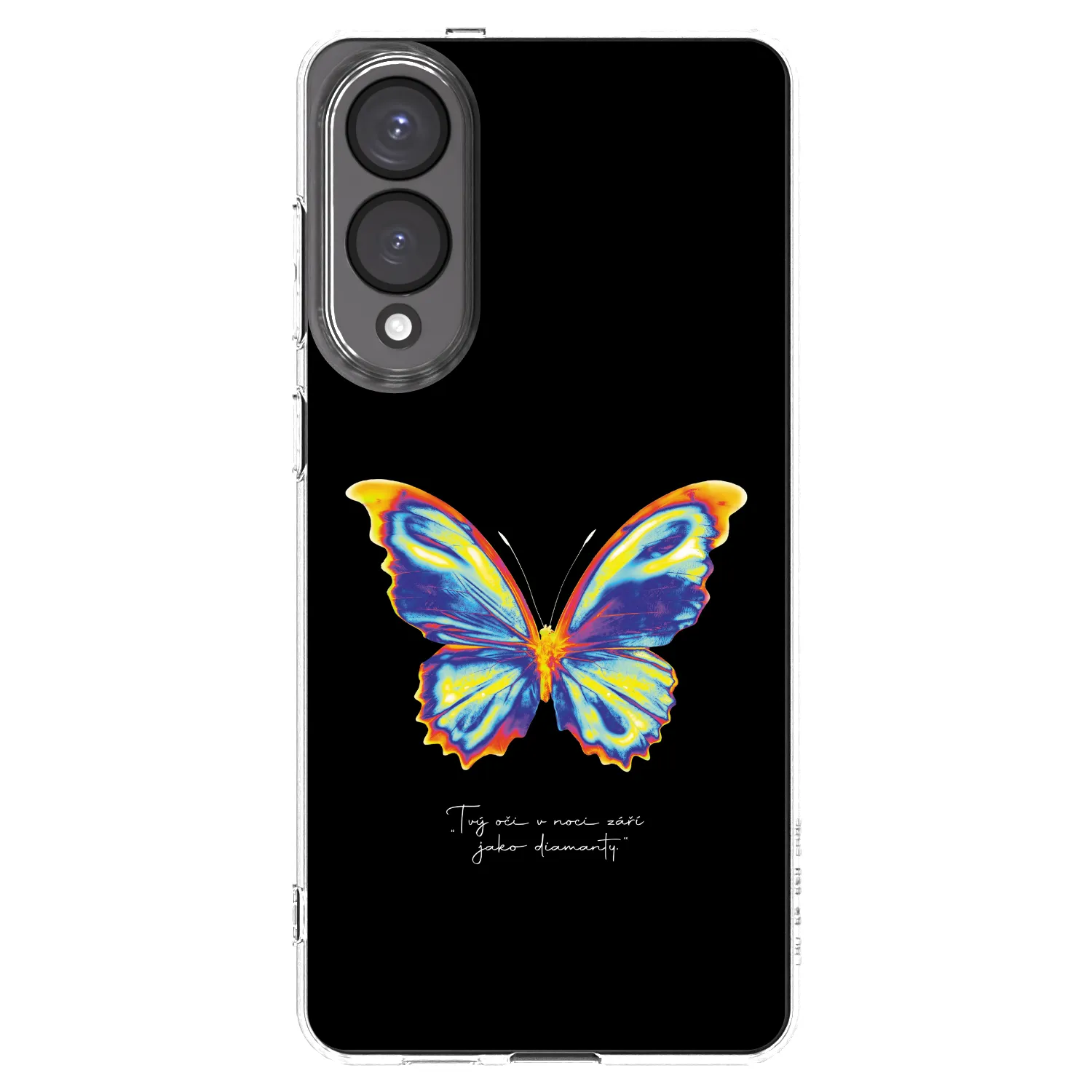 Picasee silikonska prozirna maskica za Samsung Galaxy S25 Edge 5G - Diamanty Black