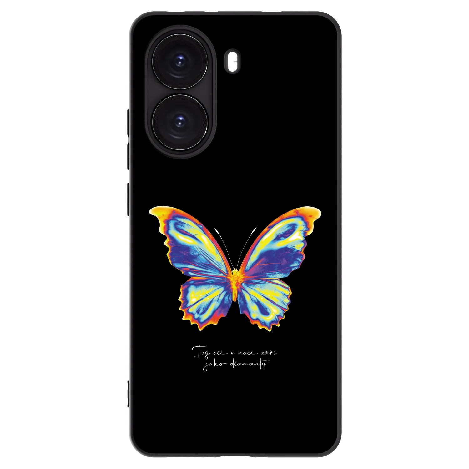 Picasee crna silikonska maskica za Xiaomi Poco X7 Pro 5G - Diamanty Black