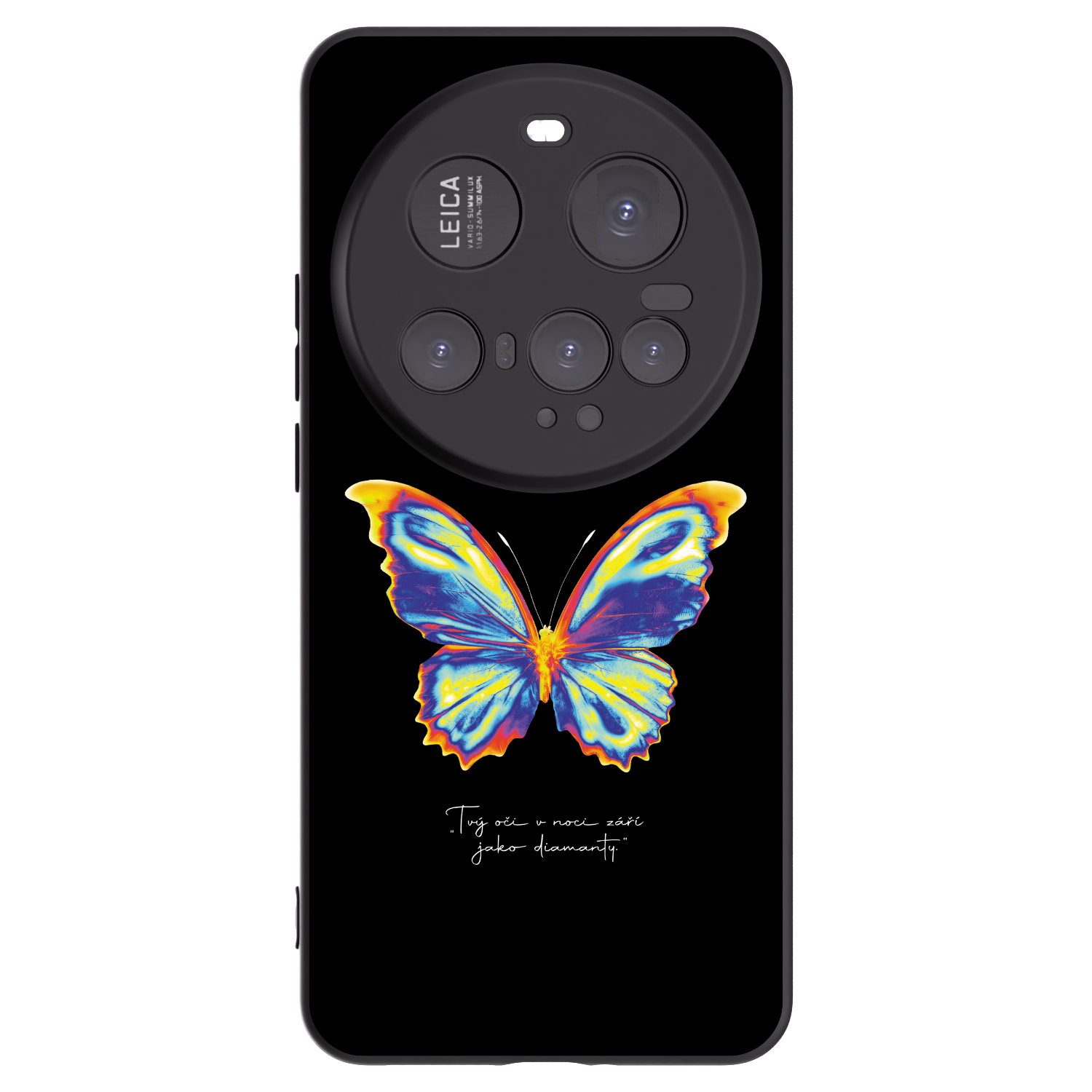 Picasee crna silikonska maskica za Xiaomi 15 Ultra - Diamanty Black