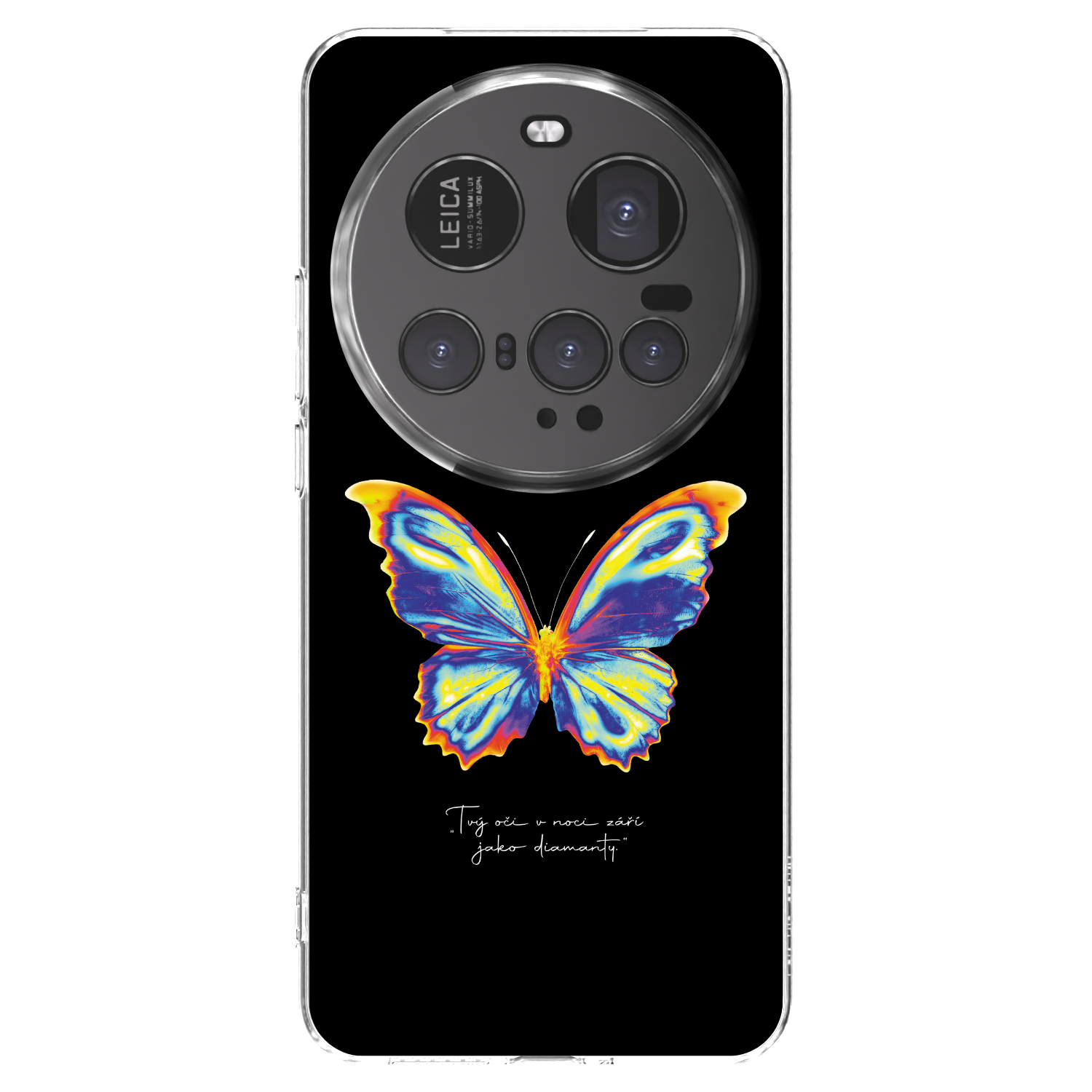 Picasee silikonska prozirna maskica za Xiaomi 15 Ultra - Diamanty Black