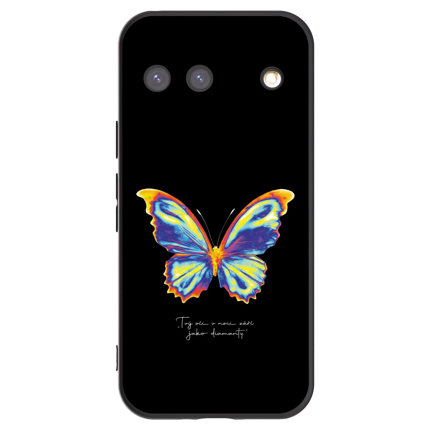 Picasee crna silikonska maskica za Google Pixel 9 - Diamanty Black