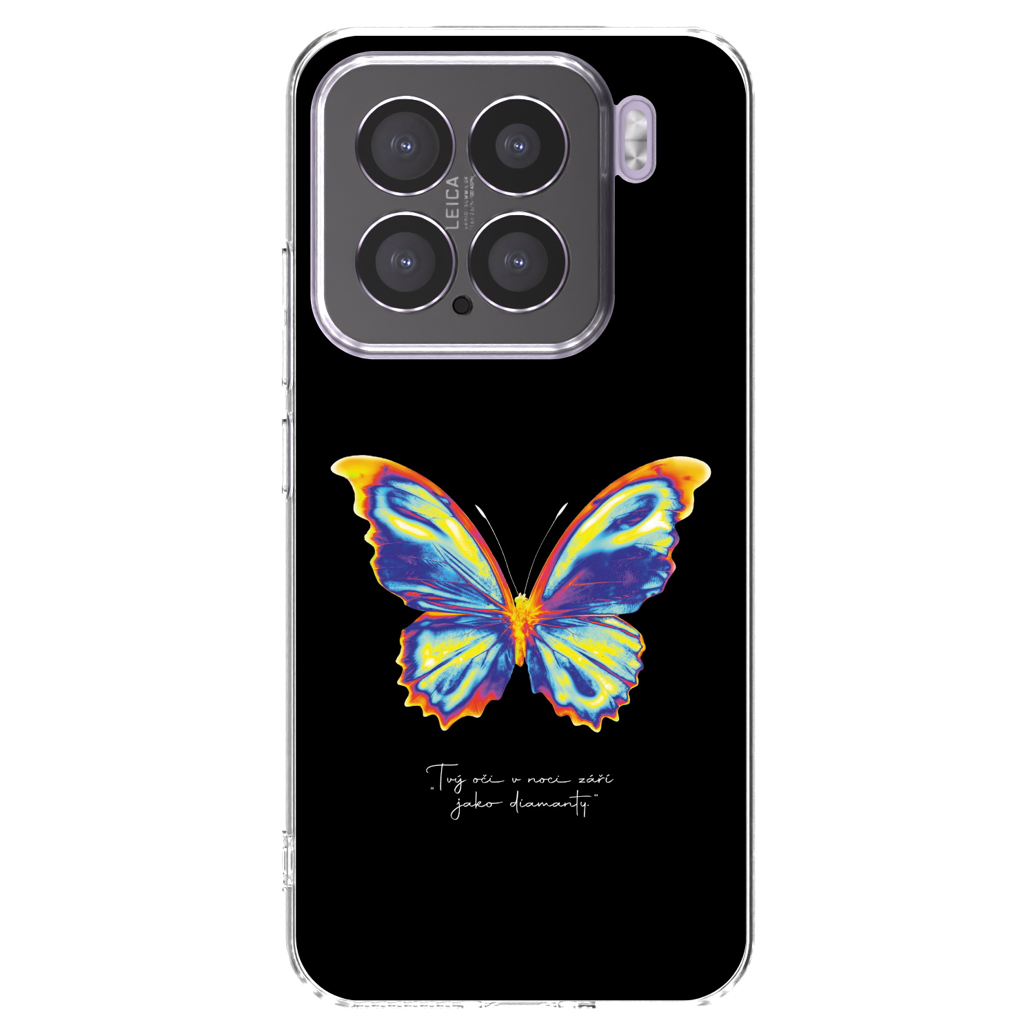 Picasee silikonska prozirna maskica za Xiaomi 15 - Diamanty Black