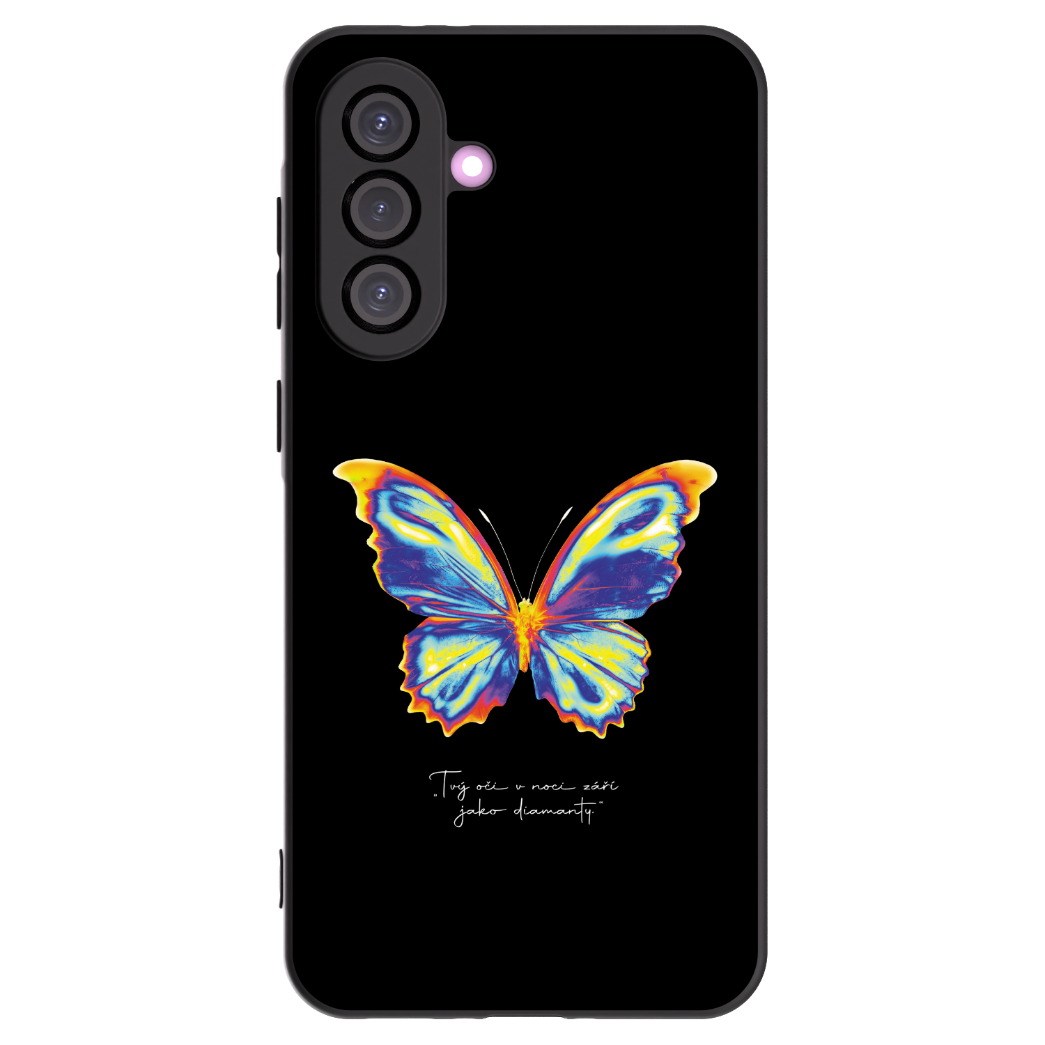 Picasee crna silikonska maskica za Samsung Galaxy A36 5G - Diamanty Black