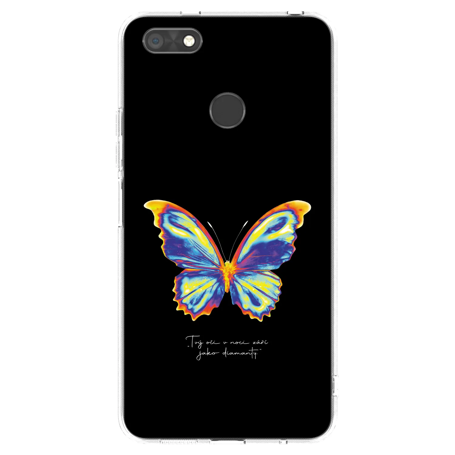Picasee silikonska prozirna maskica za Huawei P9 Lite Mini - Diamanty Black
