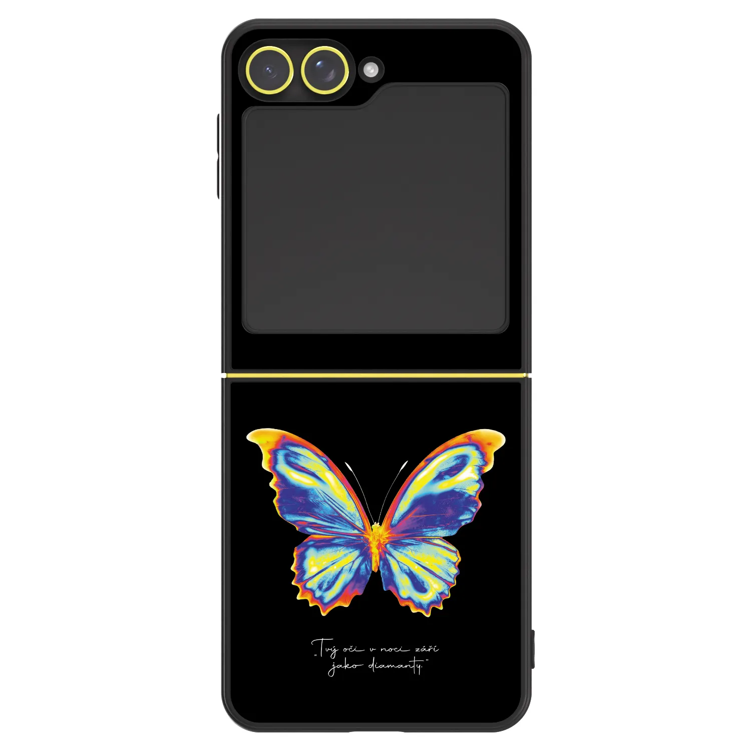 Picasee ULTIMATE CASE za Samsung Galaxy Z Flip5 5G - Diamanty Black