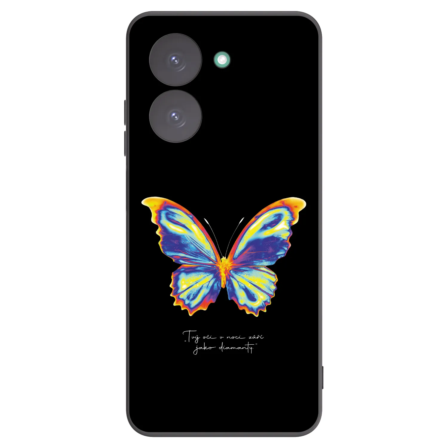 Picasee crna silikonska maskica za Xiaomi Redmi A5 - Diamanty Black