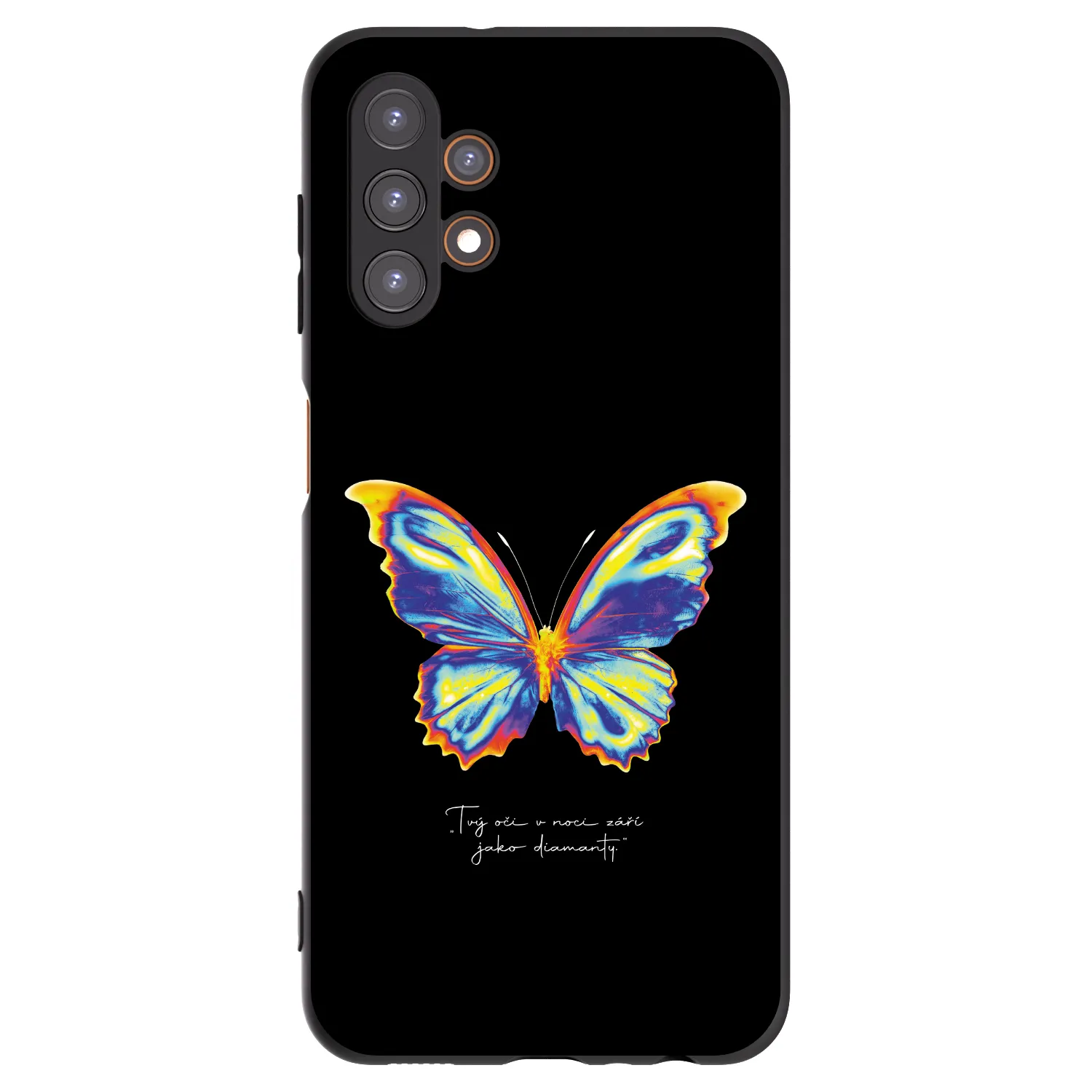 Picasee crna silikonska maskica za Samsung Galaxy A13 5G - Diamanty Black