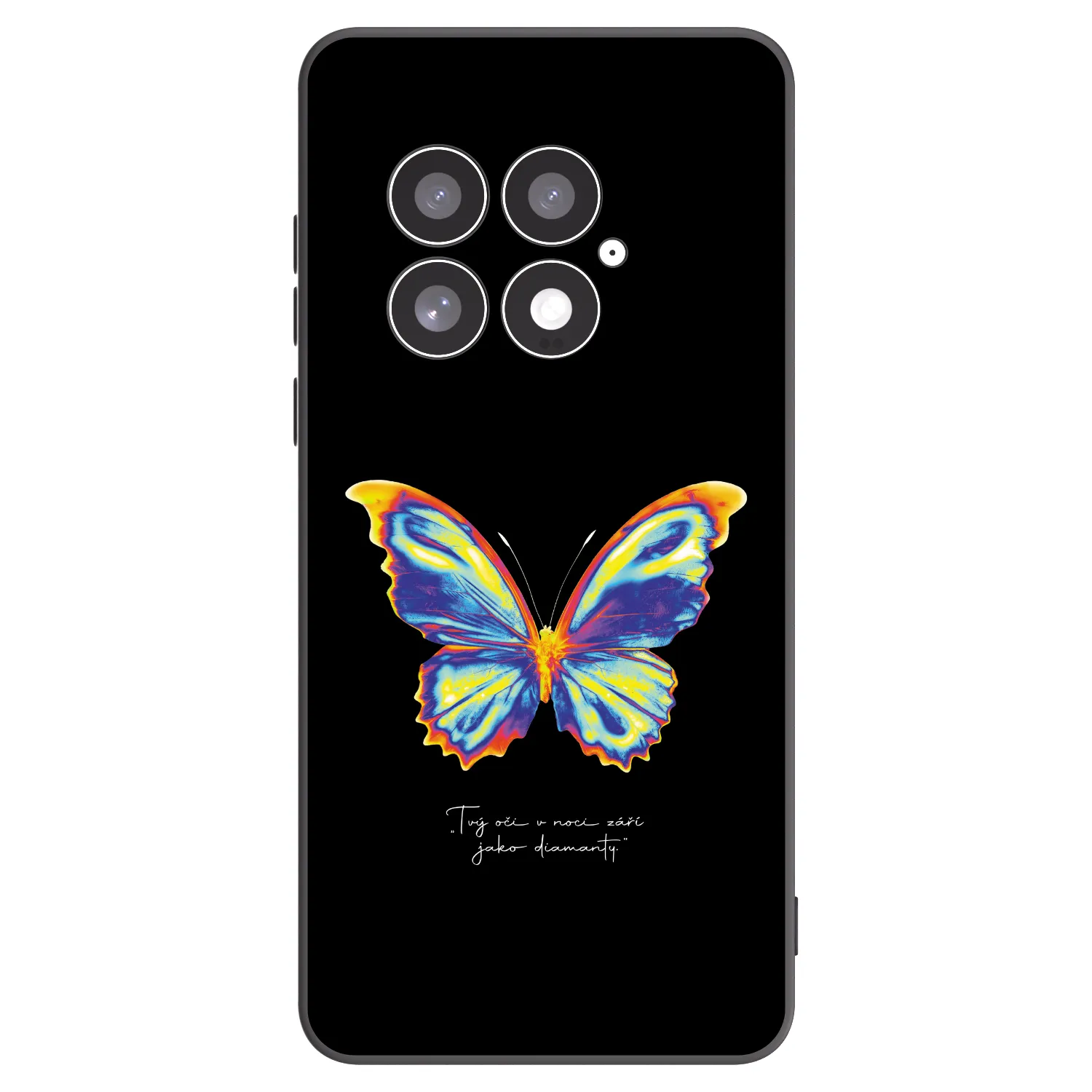 Picasee crna silikonska maskica za OnePlus 13 5G - Diamanty Black