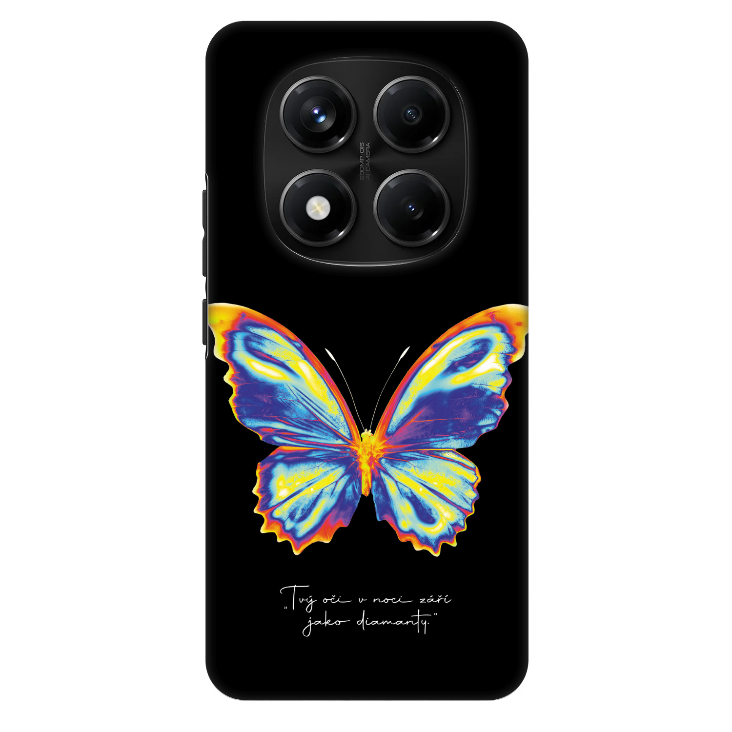 Picasee Fashion Case za Xiaomi Redmi Note 14 Pro+ 5G - Diamanty Black
