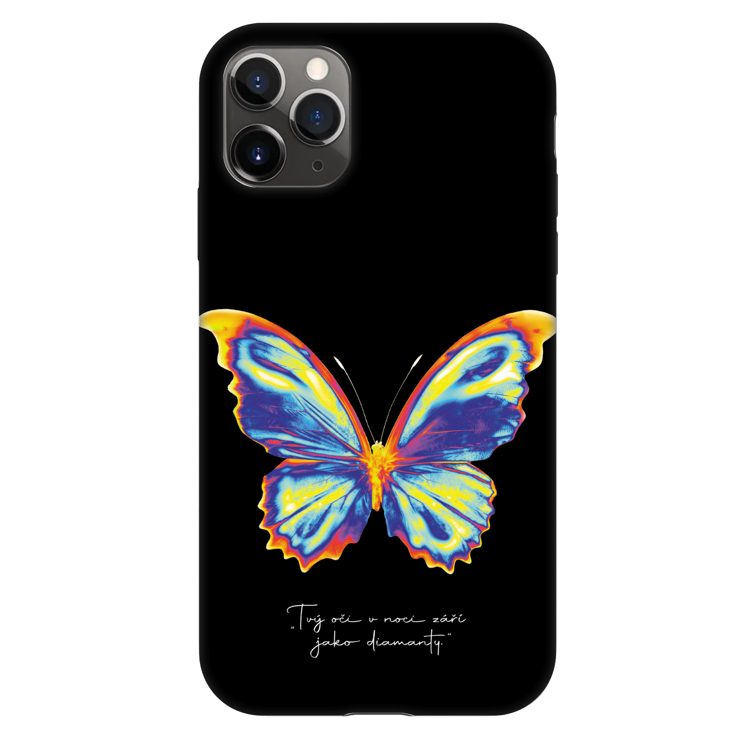 Picasee Fashion Case za Apple iPhone 11 Pro - Diamanty Black