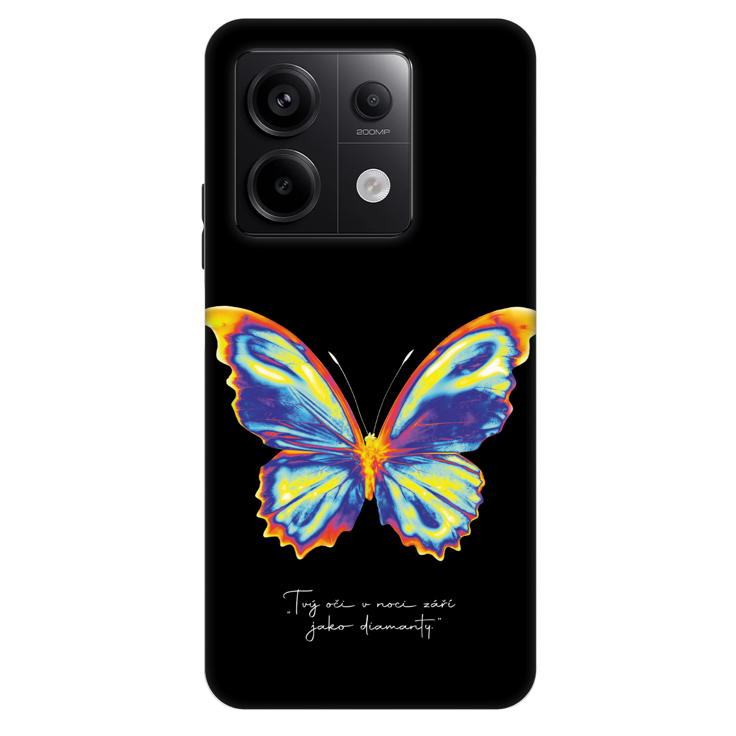 Picasee Fashion Case za Xiaomi Redmi Note 13 Pro 5G - Diamanty Black