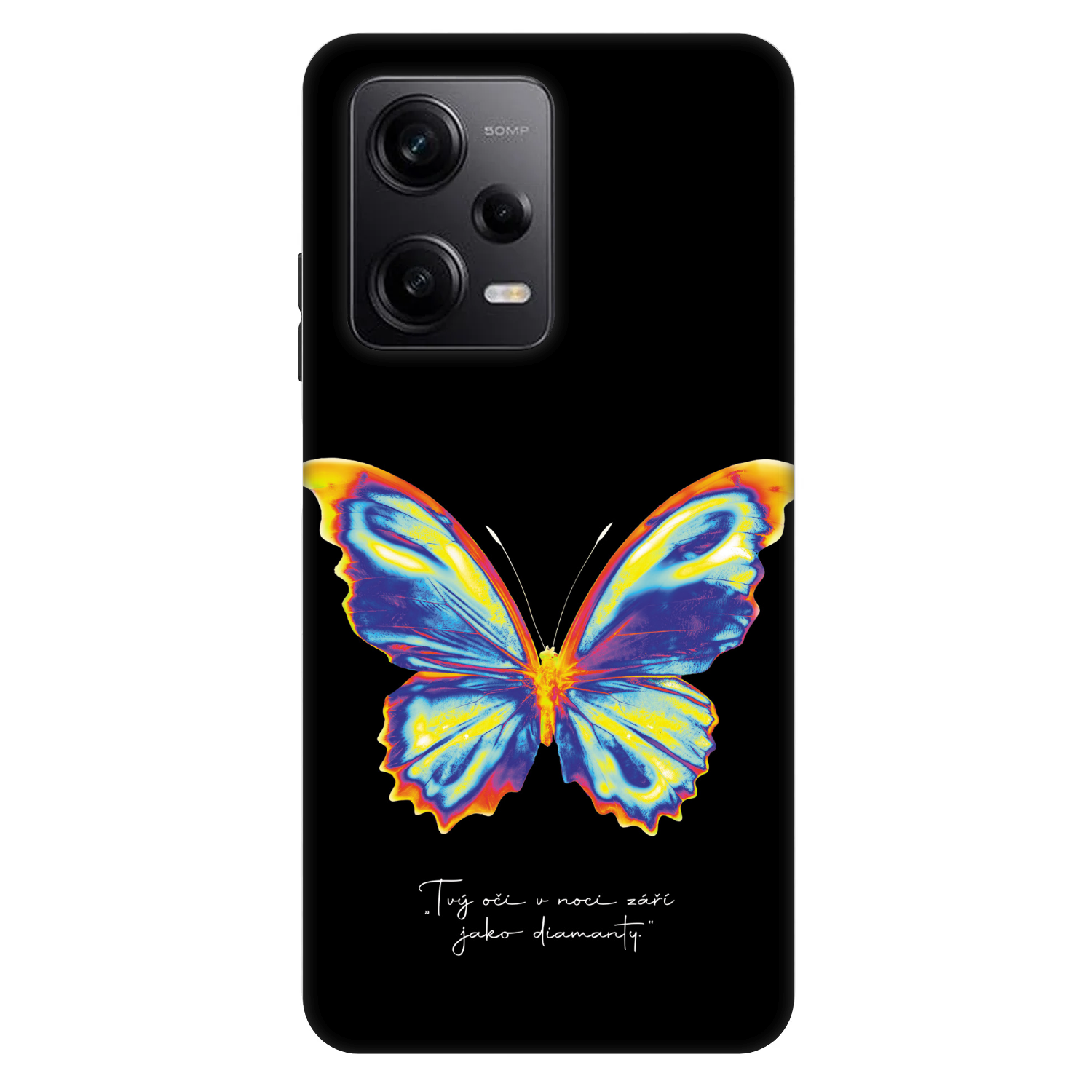 Picasee Fashion Case za Xiaomi Redmi Note 12 Pro 5G - Diamanty Black