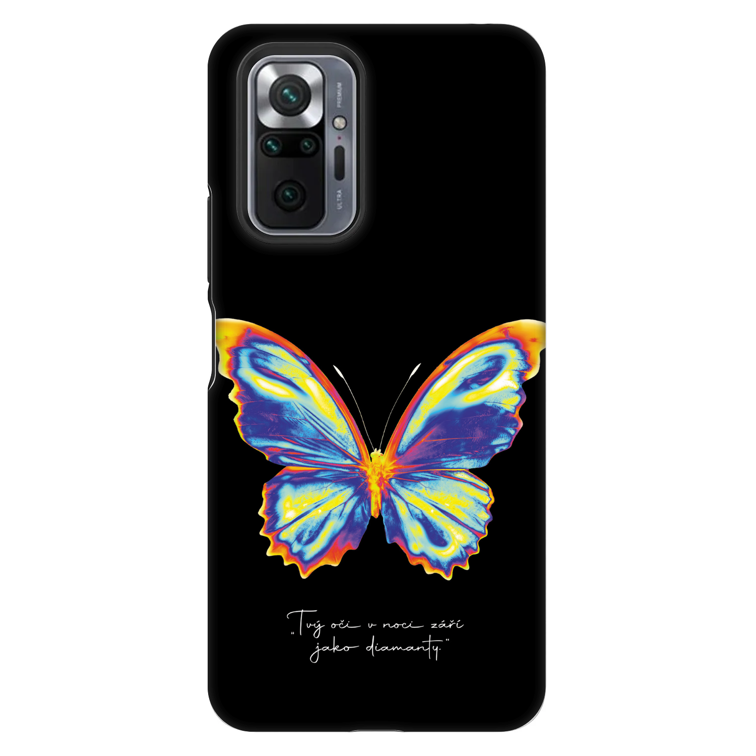 Picasee Fashion Case za Xiaomi Redmi Note 10 Pro - Diamanty Black