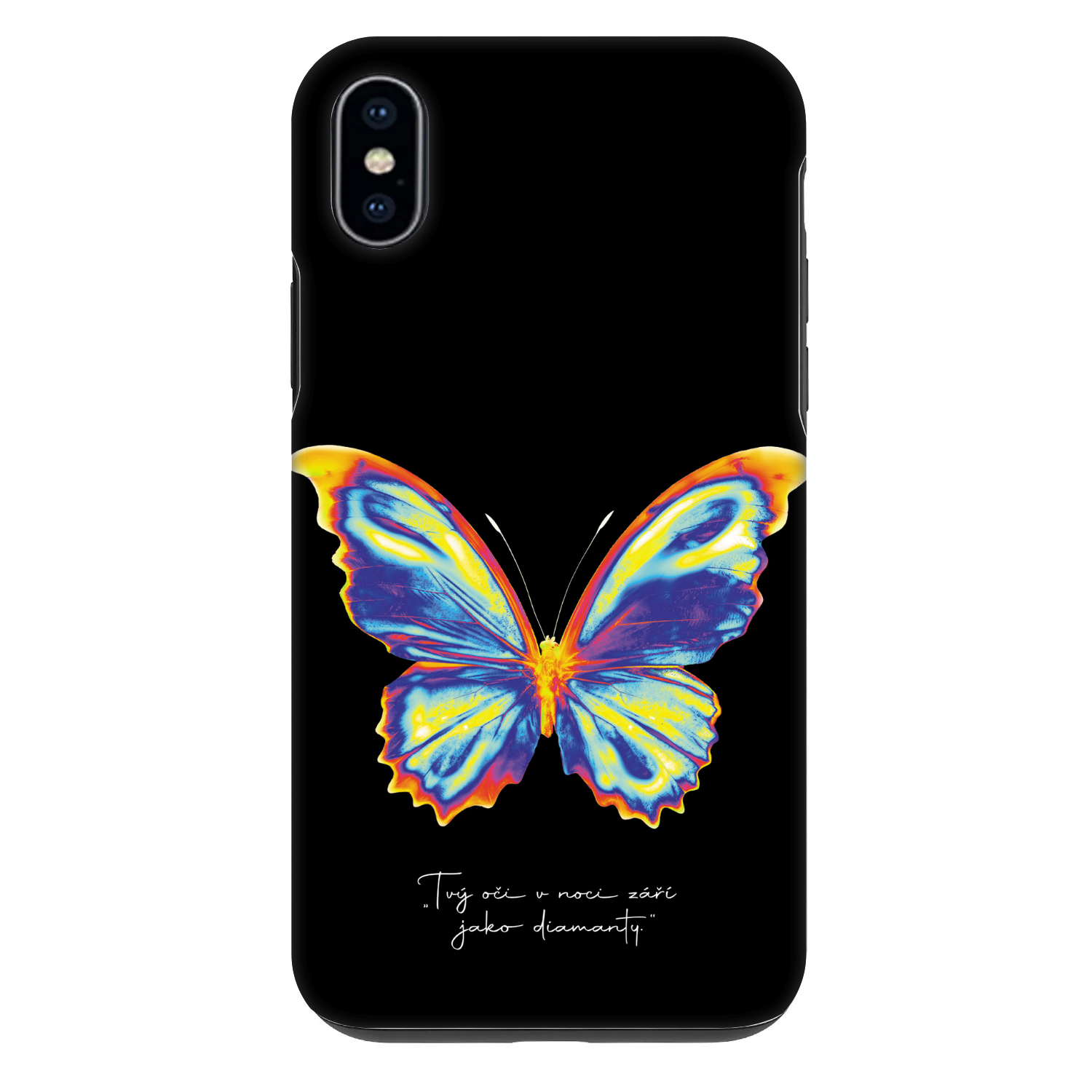 Picasee Fashion Case za Apple iPhone XS Max - Diamanty Black