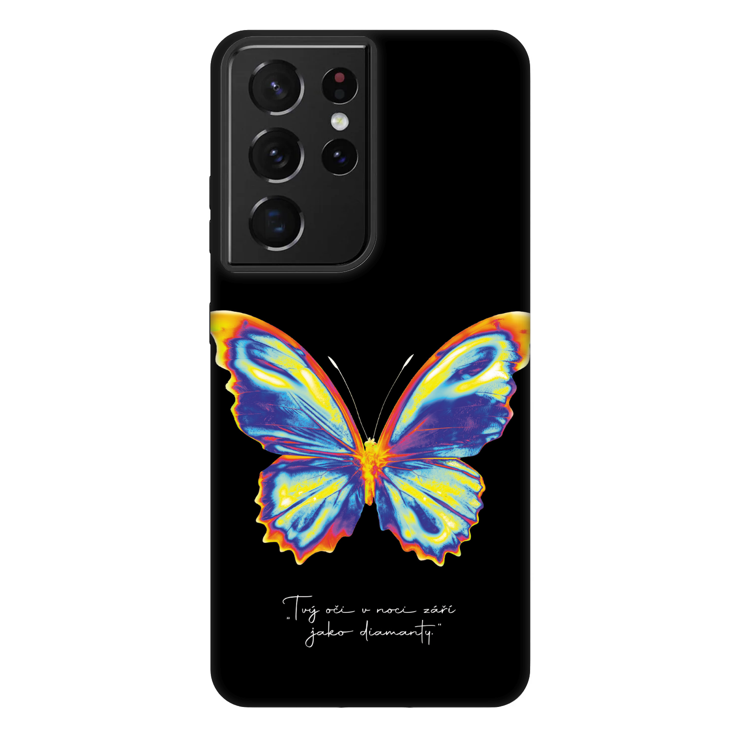 Picasee Fashion Case za Samsung Galaxy S21 Ultra 5G G998B - Diamanty Black