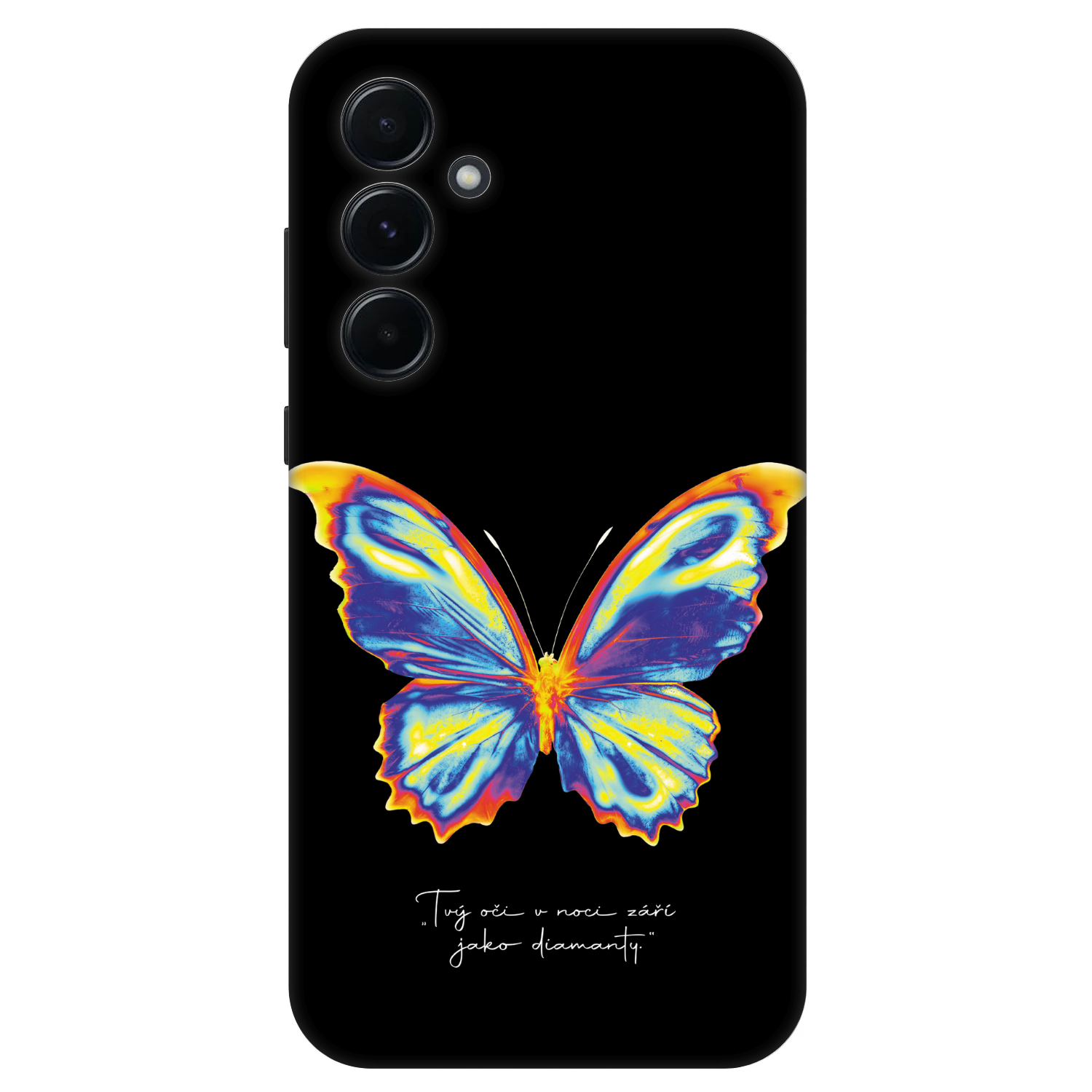 Picasee Fashion Case za Samsung Galaxy A55 5G A556B - Diamanty Black