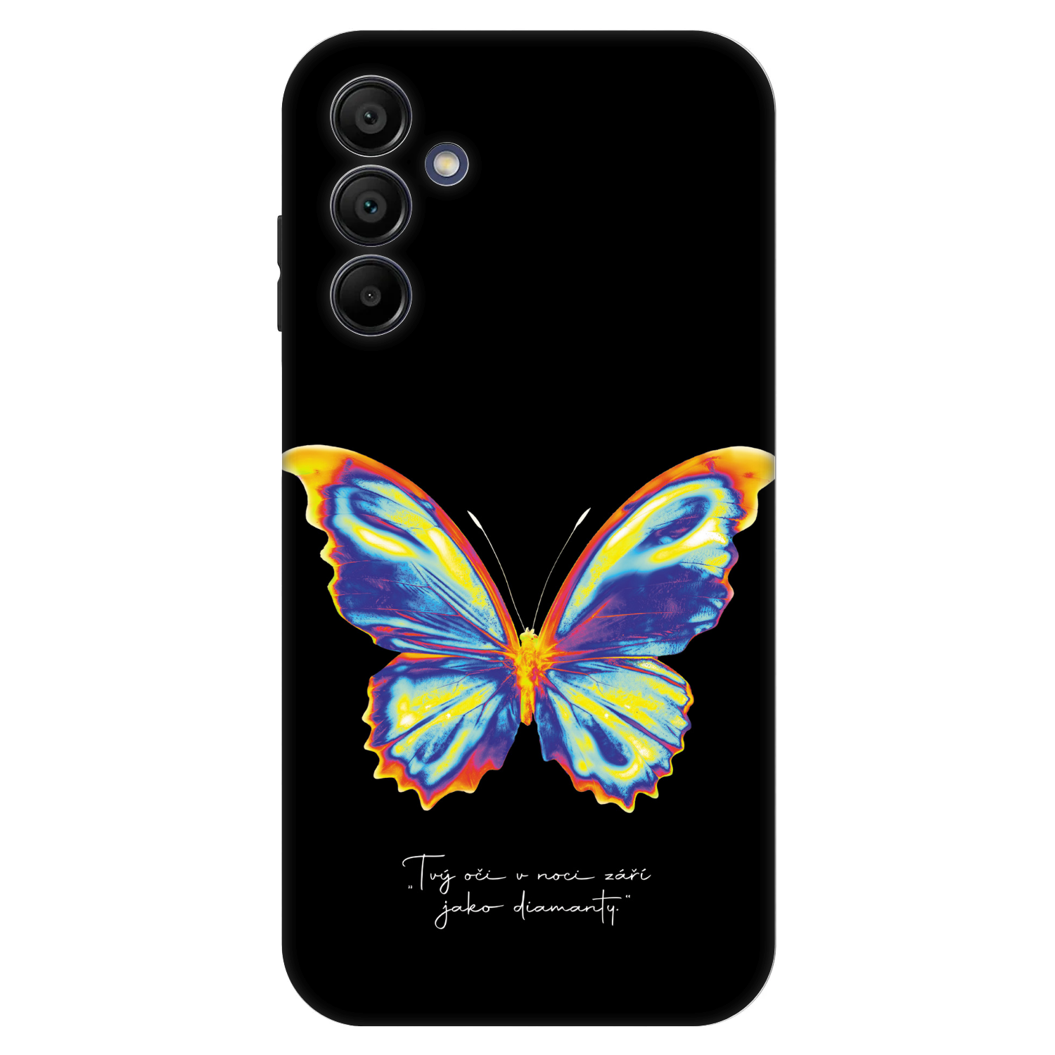 Picasee Fashion Case za Samsung Galaxy A15 A155F 4G - Diamanty Black