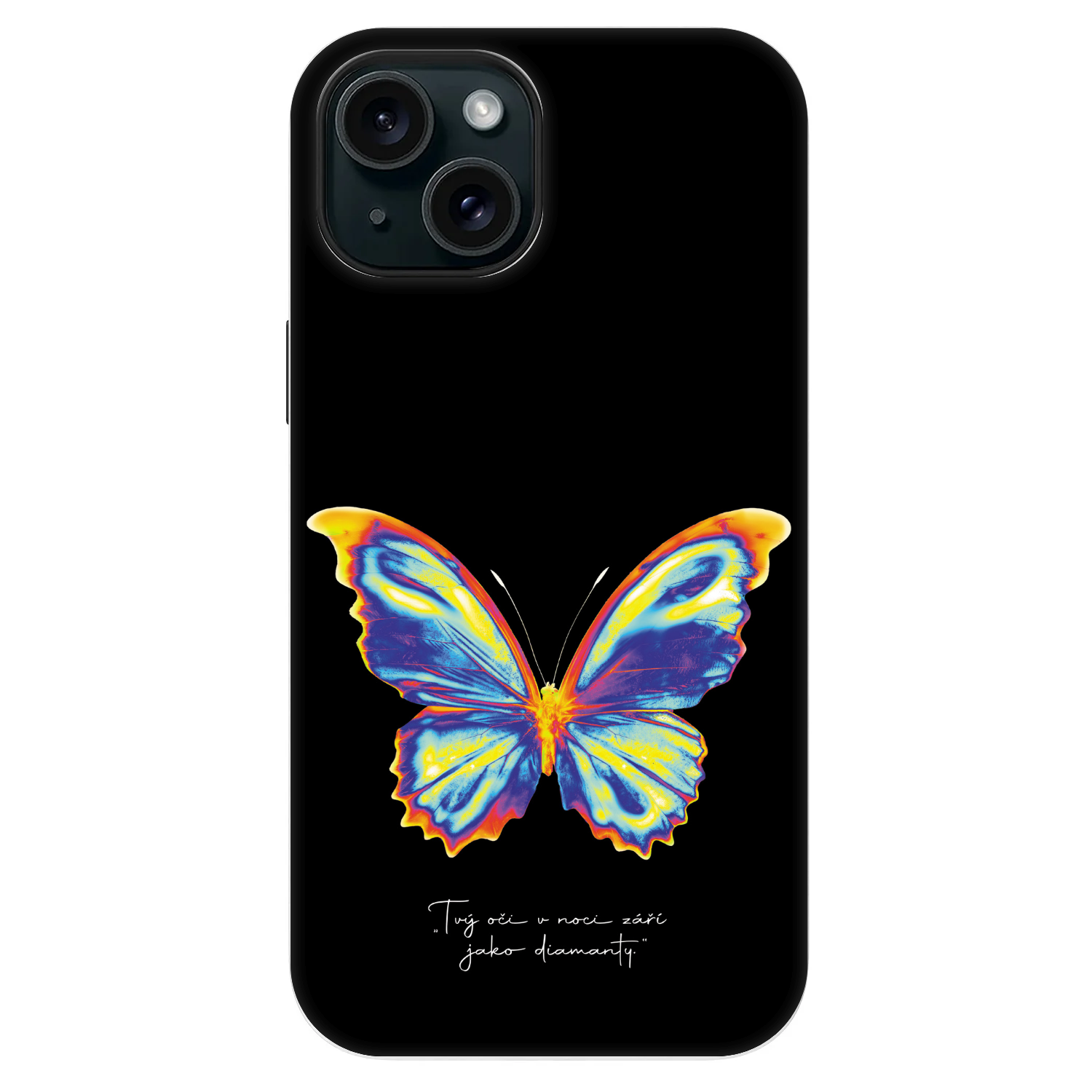 Picasee Fashion Case MagSafe za Apple iPhone 13 - Diamanty Black