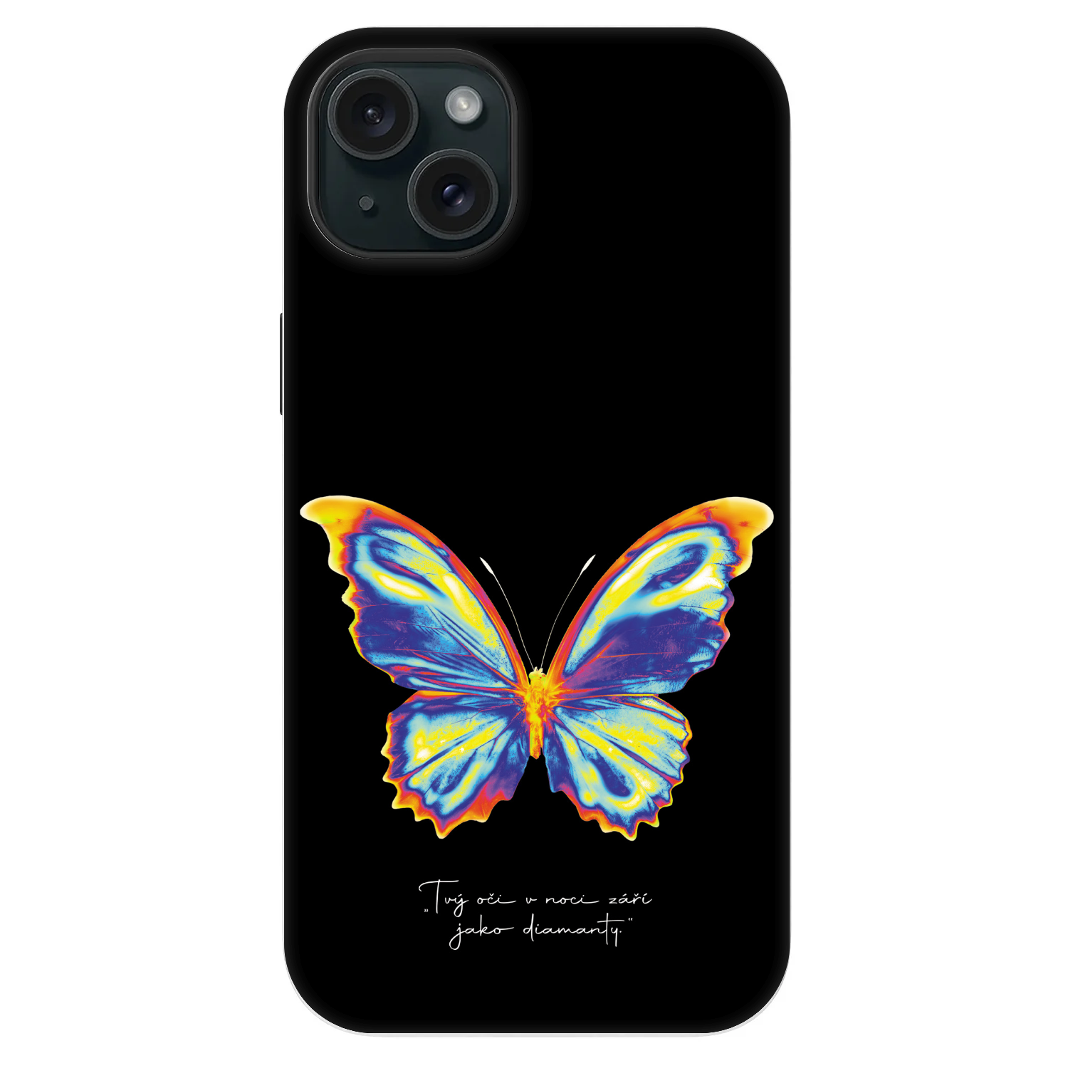Picasee Fashion Case MagSafe za Apple iPhone 14 Plus - Diamanty Black