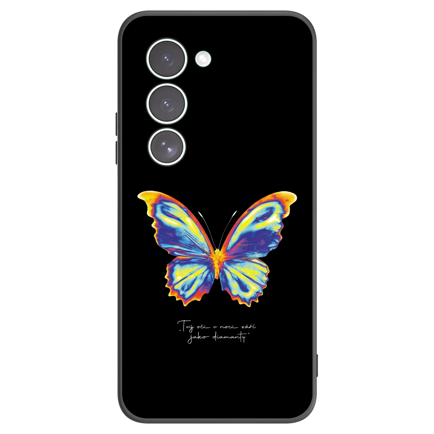 Picasee crna silikonska maskica za Xiaomi Redmi 15 5G - Diamanty Black