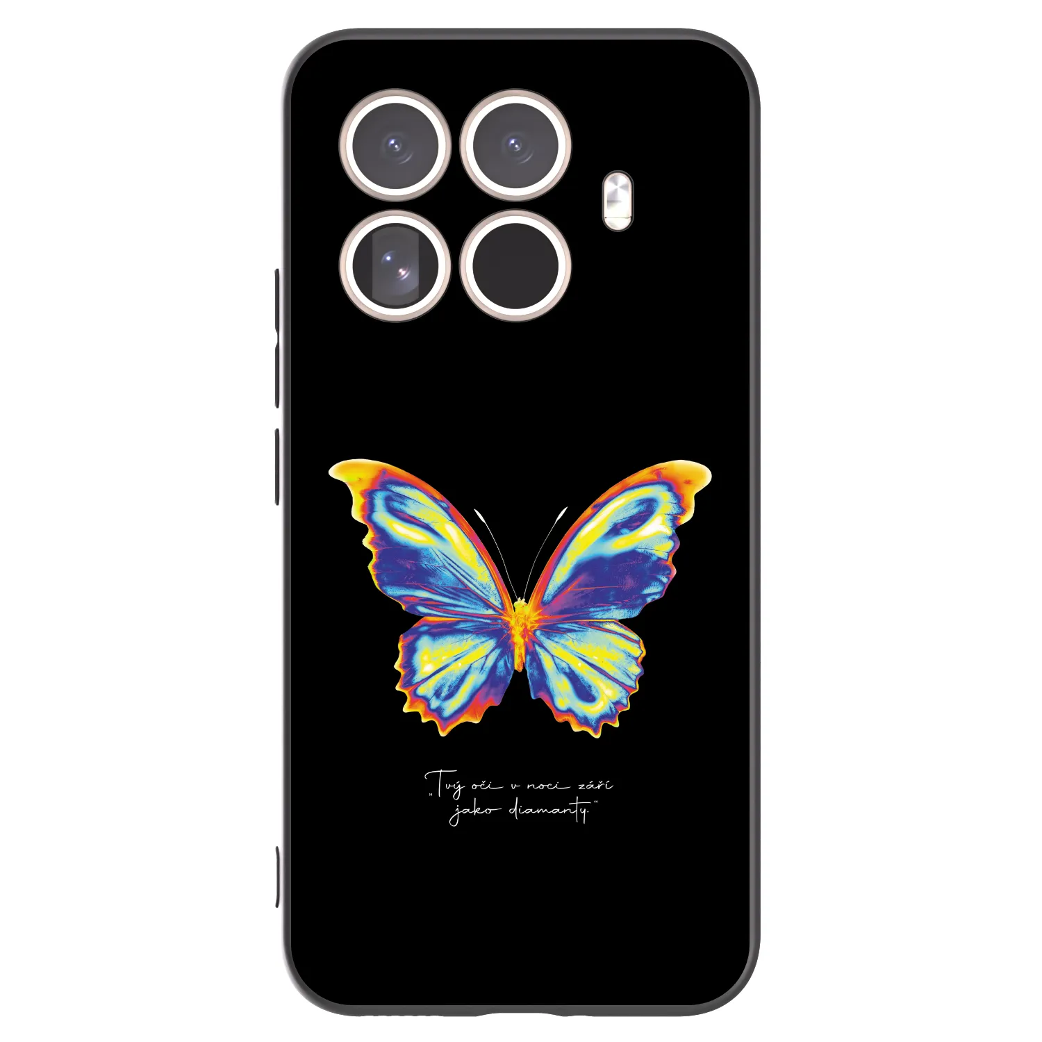 Picasee crna silikonska maskica za Xiaomi 15T Pro - Diamanty Black