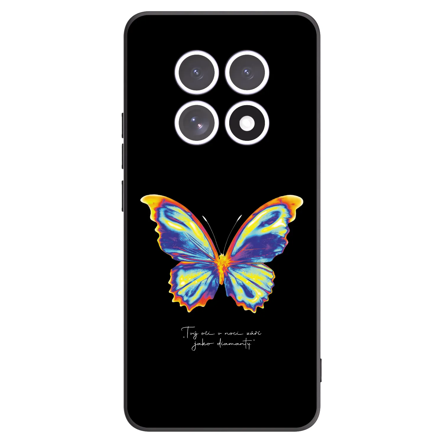 Picasee crna silikonska maskica za Xiaomi Redmi Note 15 - Diamanty Black