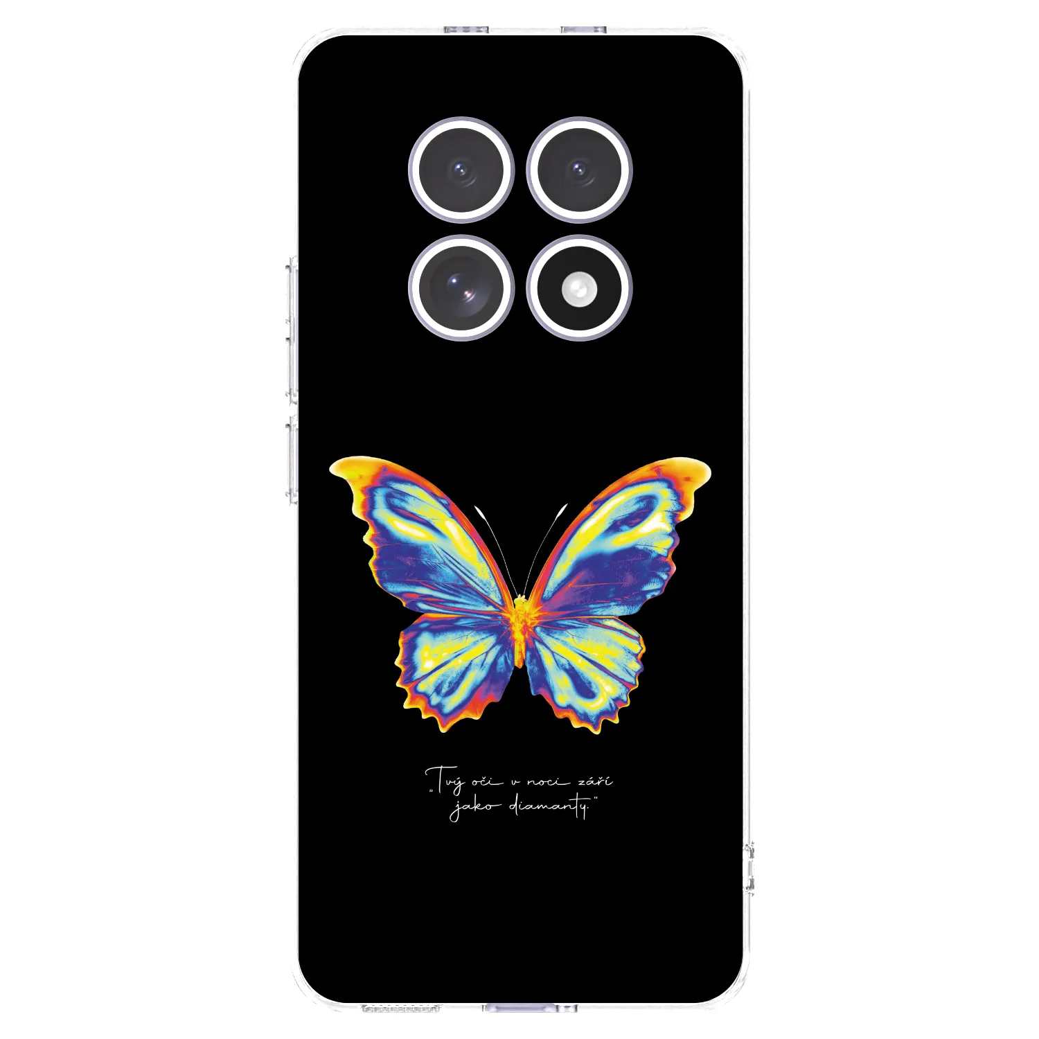 Picasee silikonska prozirna maskica za Xiaomi Redmi Note 15 - Diamanty Black