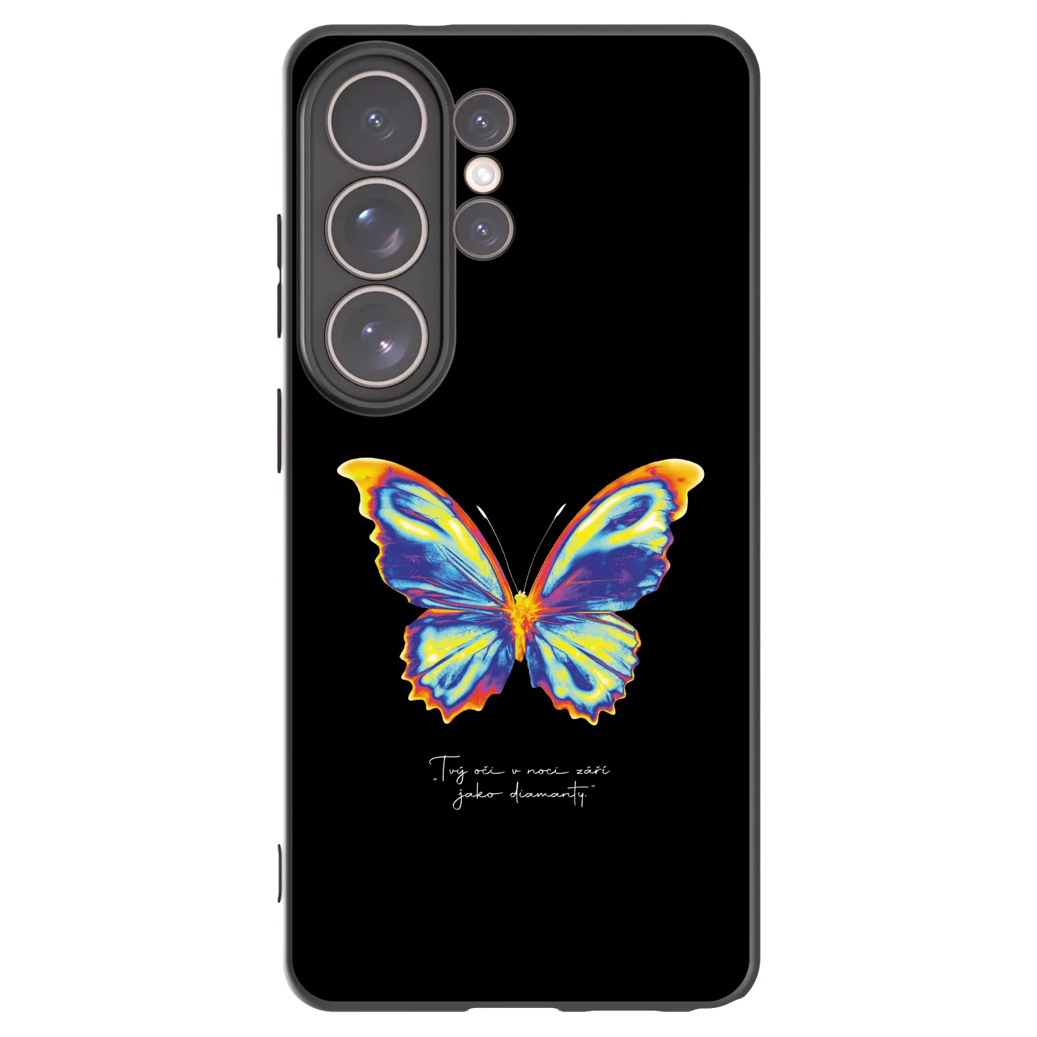 Picasee crna silikonska maskica za Samsung Galaxy S26 Ultra - Diamanty Black