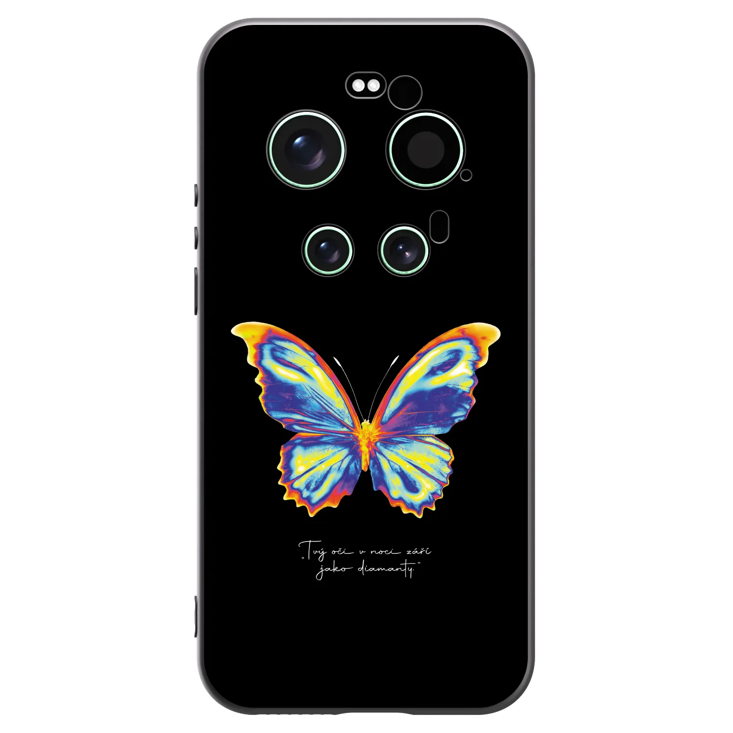 Picasee crna silikonska maskica za Xiaomi 17 Ultra - Diamanty Black