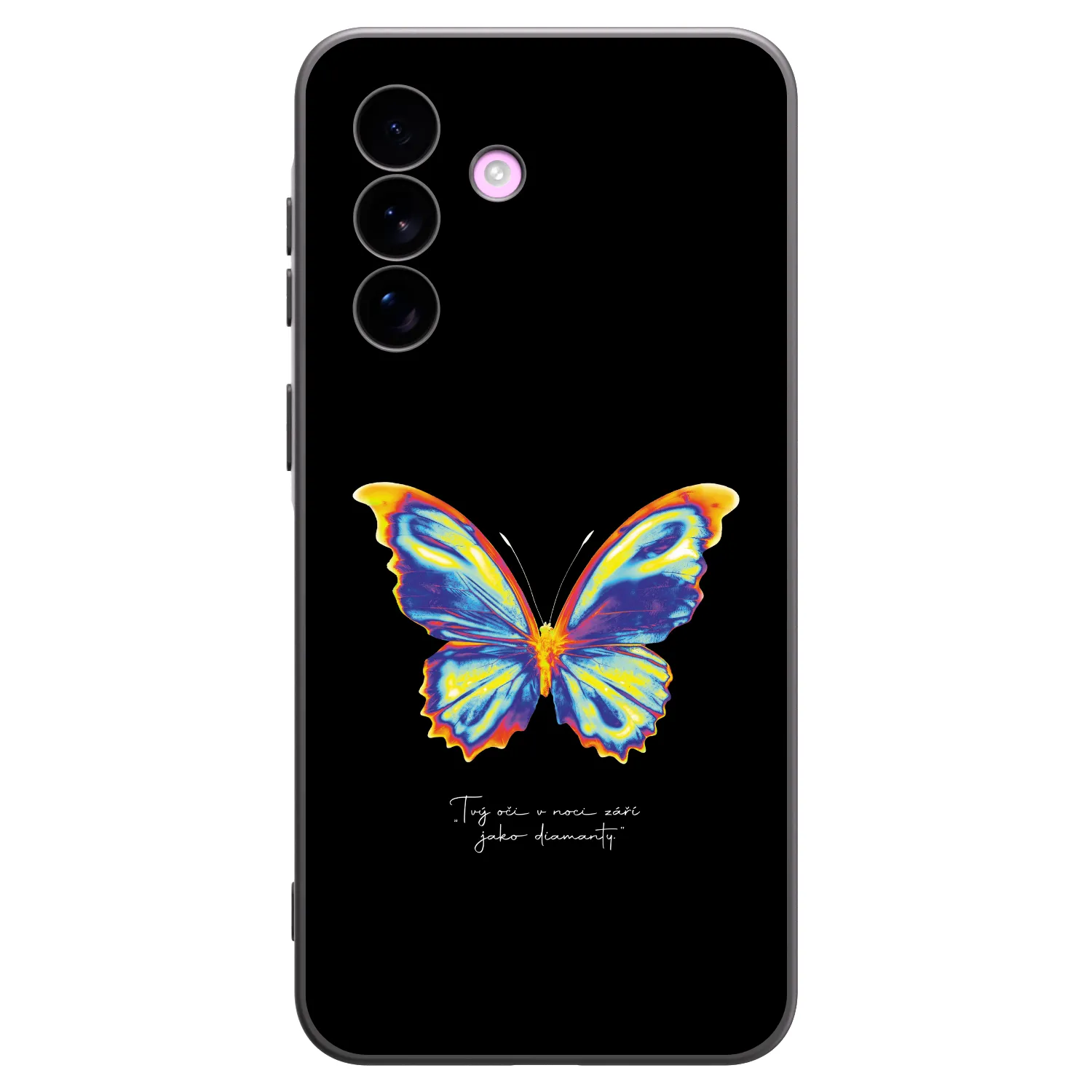 Picasee crna silikonska maskica za Samsung Galaxy A57 5G - Diamanty Black