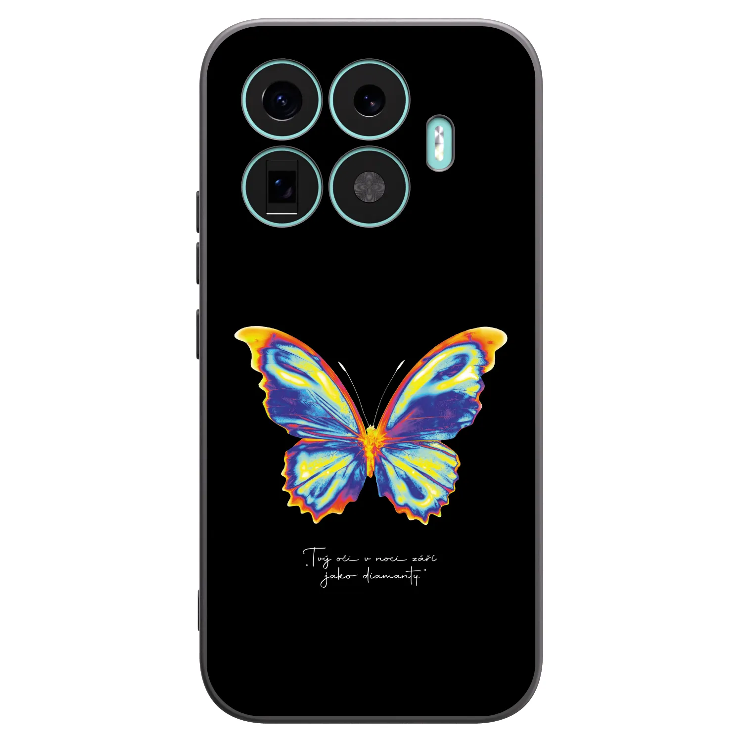 Picasee crna silikonska maskica za Xiaomi 17T - Diamanty Black