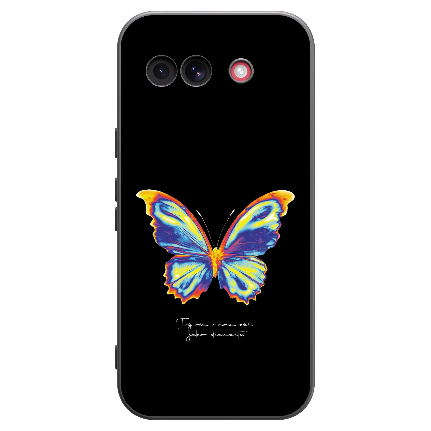 Picasee crna silikonska maskica za Google Pixel 10a - Diamanty Black