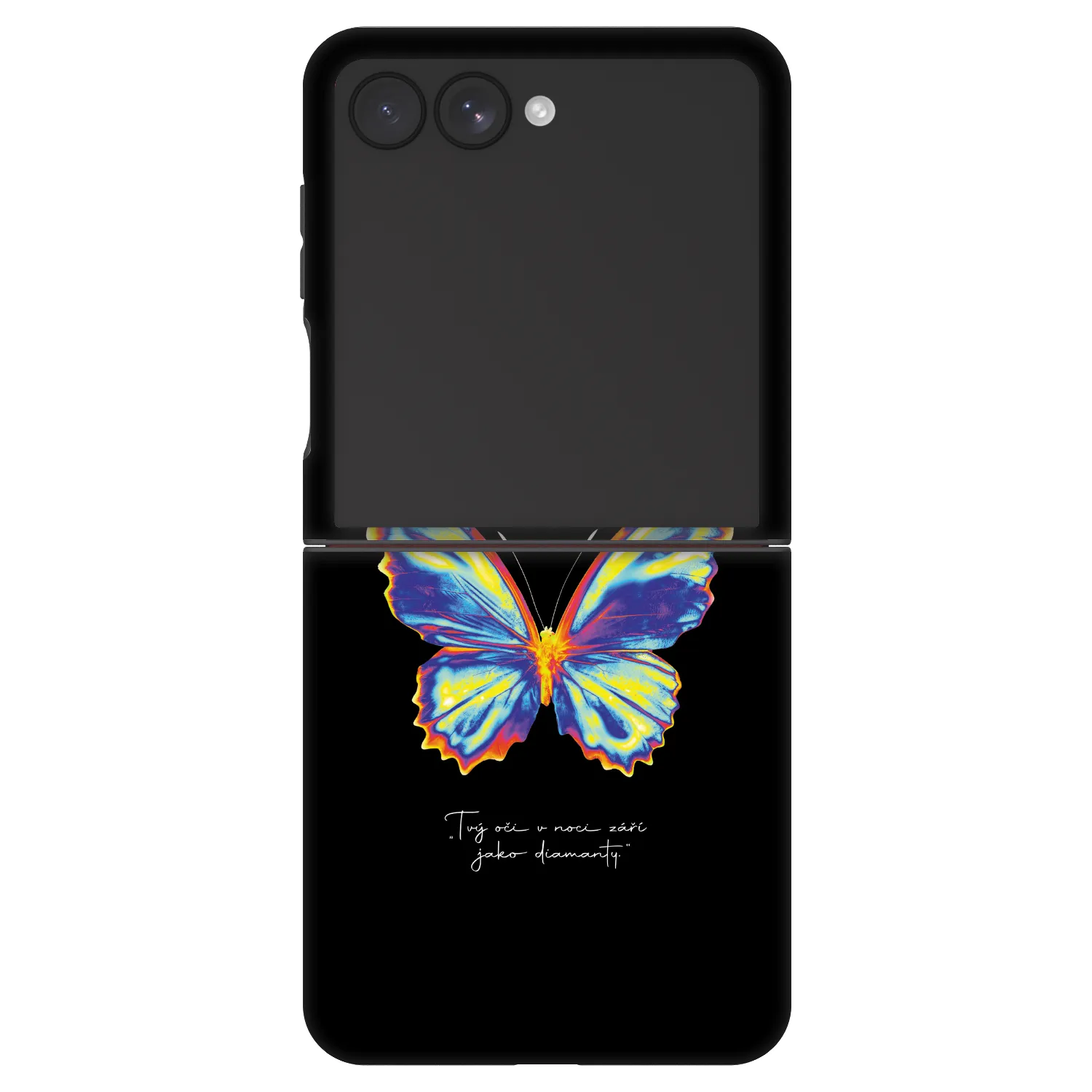Picasee Fashion Case za Samsung Galaxy Z Flip7 5G - Diamanty Black