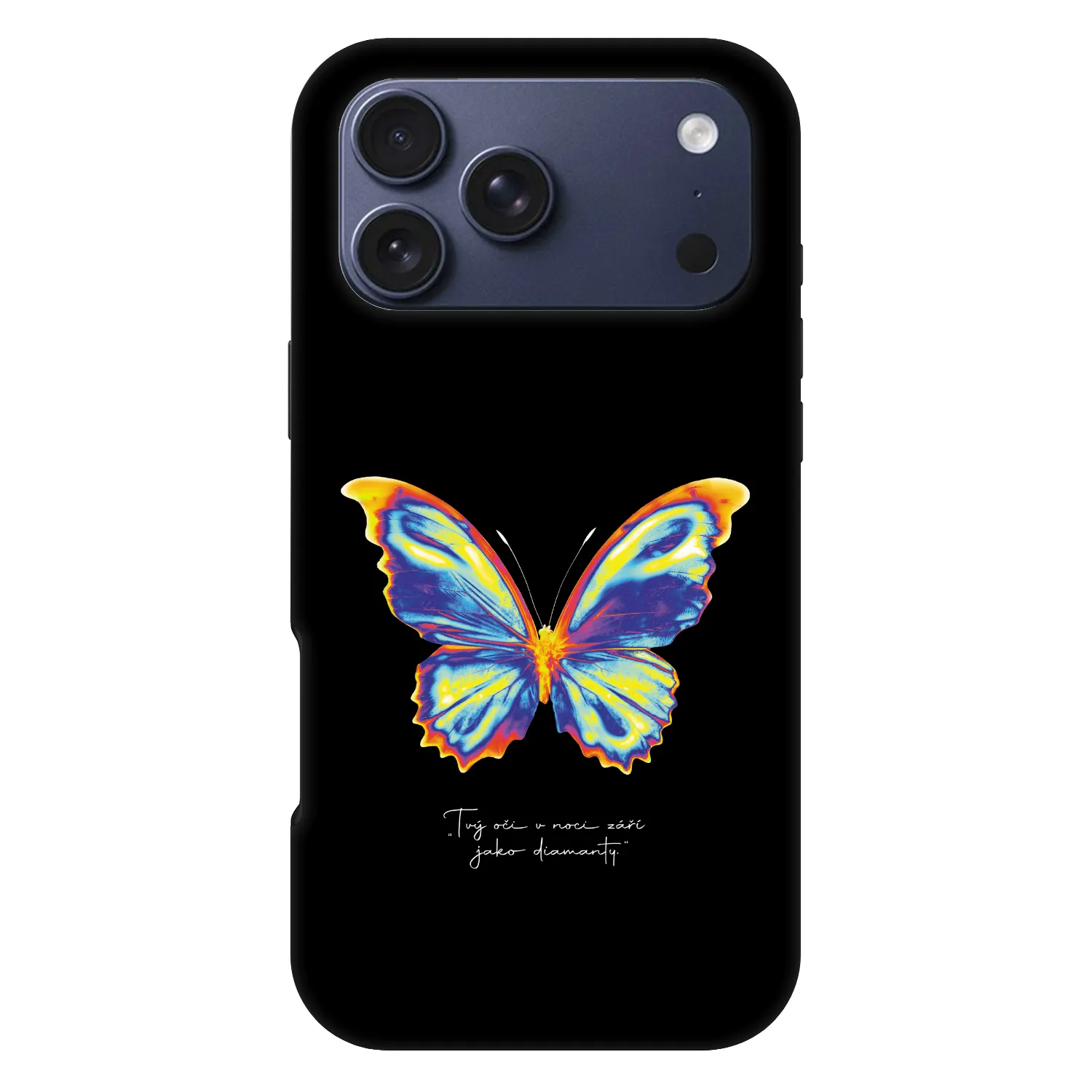 Picasee Fashion Case MagSafe za Apple iPhone 18 Pro Max - Diamanty Black
