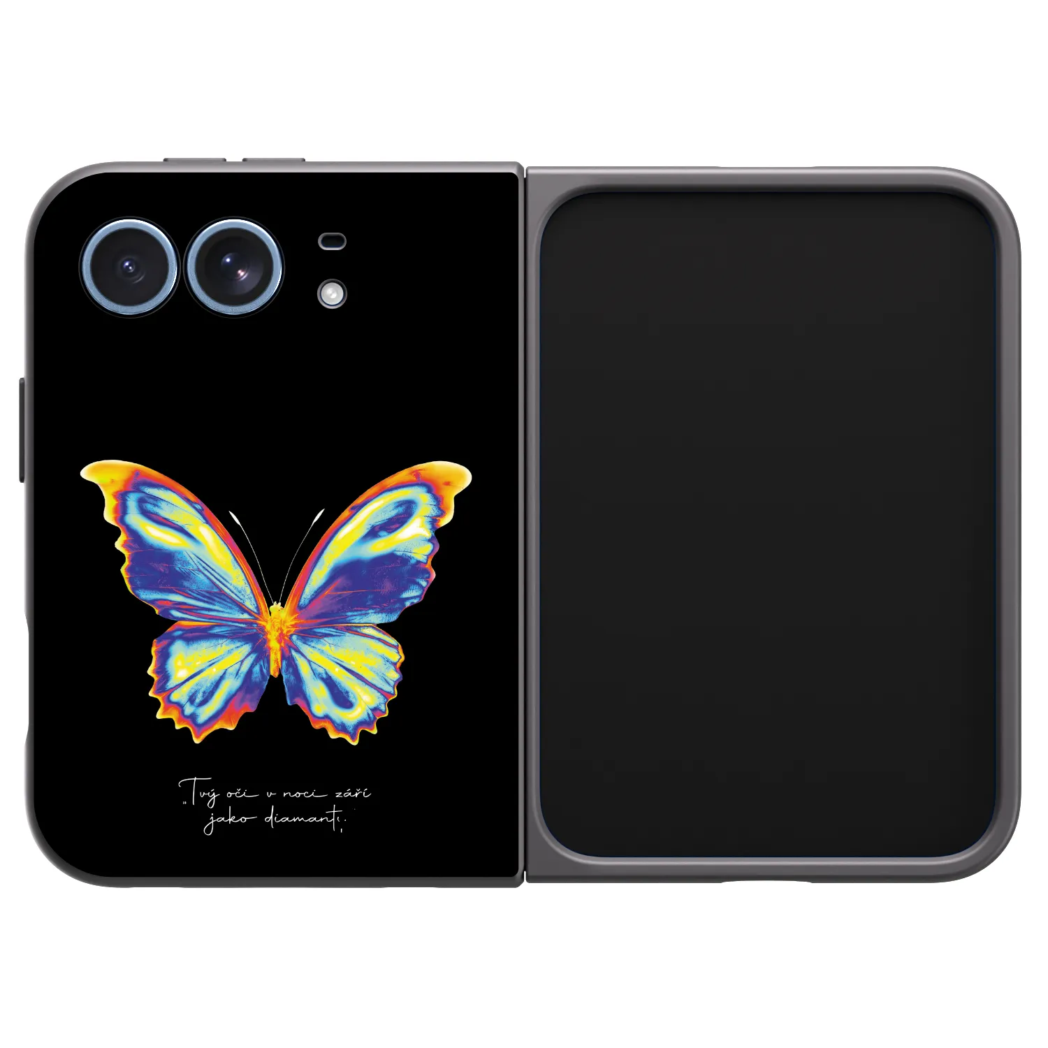 Picasee crna silikonska maskica za Apple iPhone Ultra - Diamanty Black