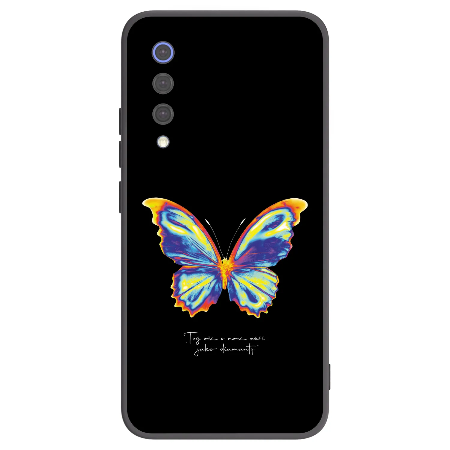 Picasee crna silikonska maskica za Xiaomi Mi 9 SE - Diamanty Black