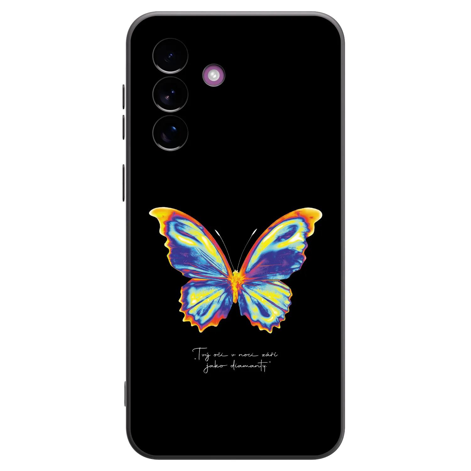 Picasee crna silikonska maskica za Samsung Galaxy A37 - Diamanty Black