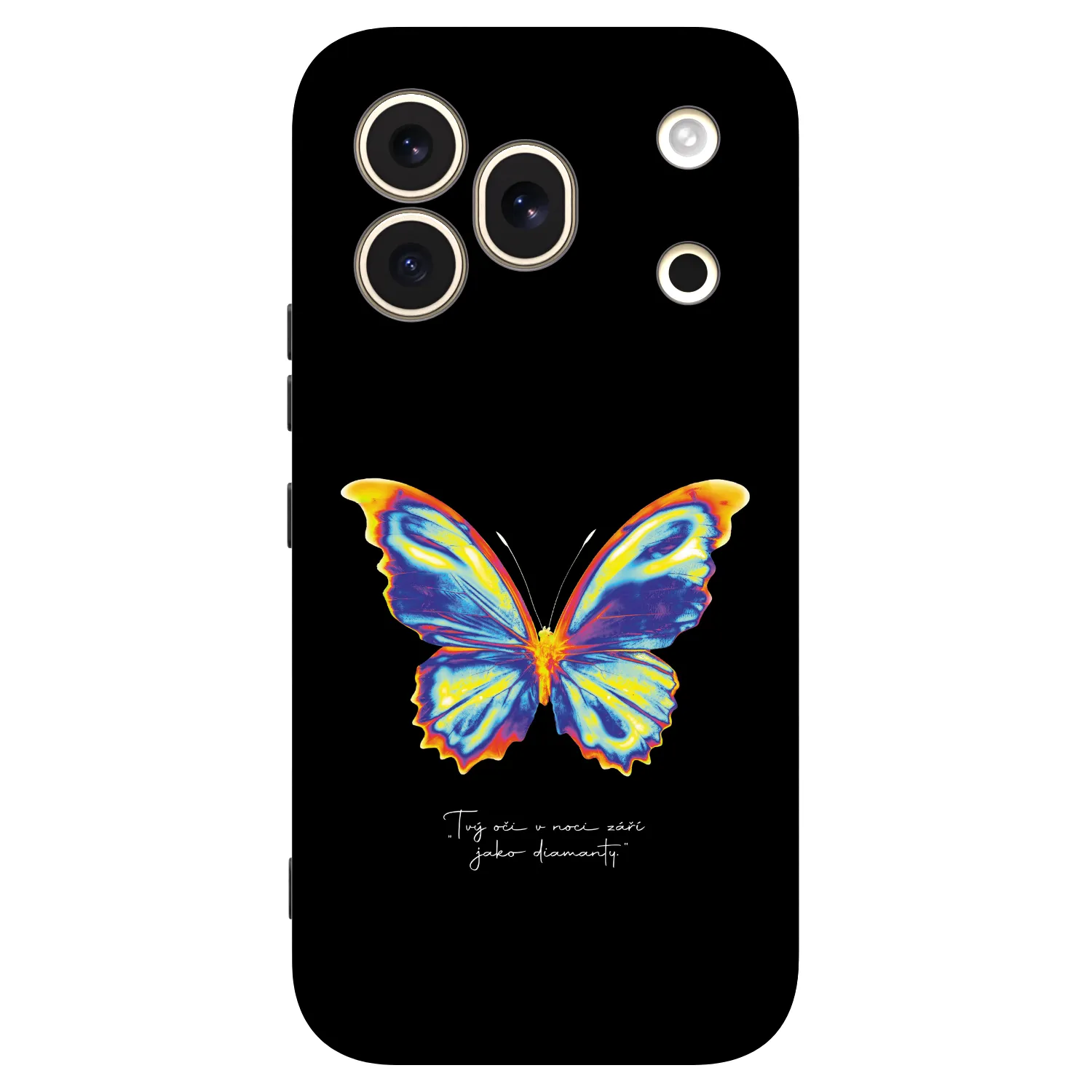 Picasee crna silikonska maskica za Honor 600 Pro - Diamanty Black