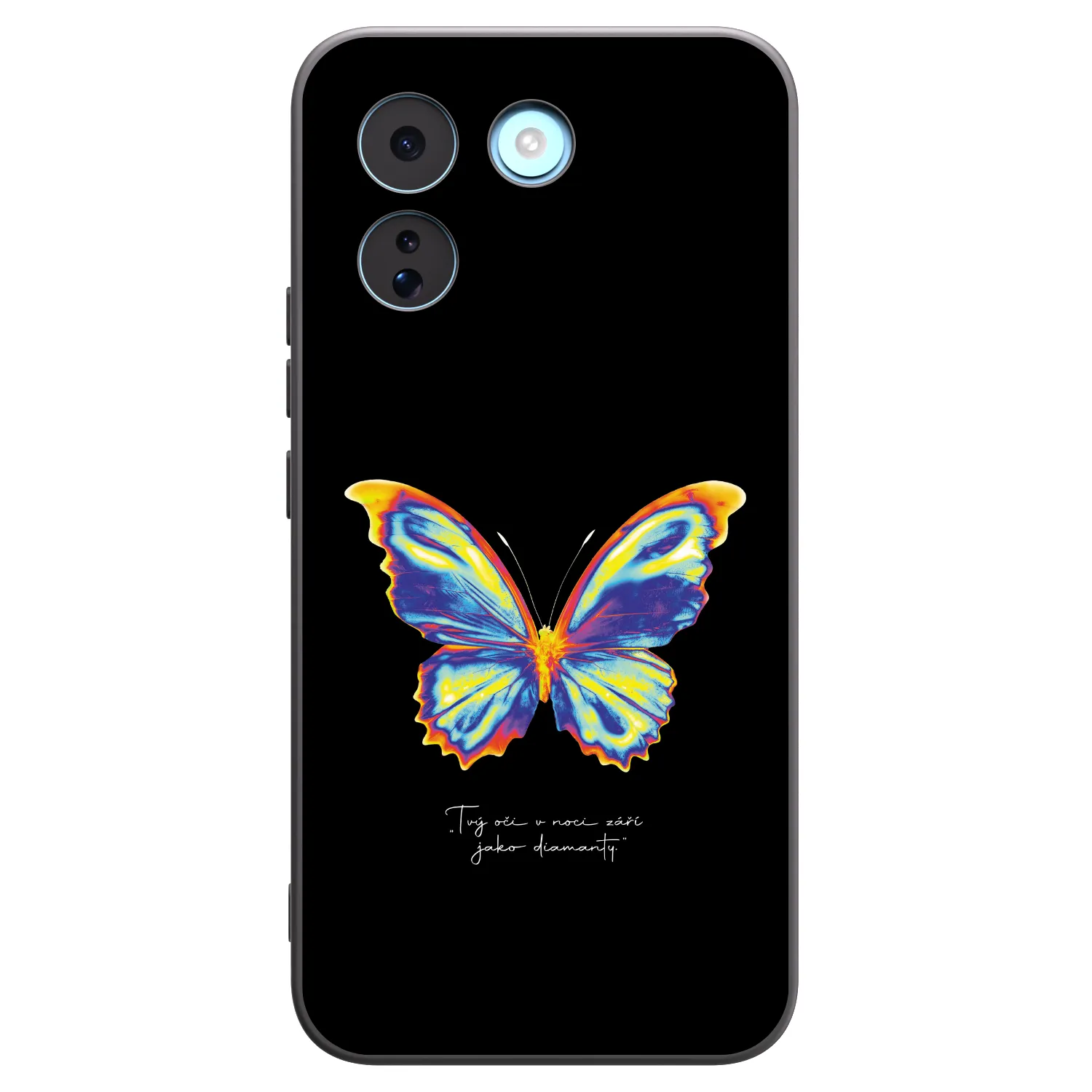 Picasee crna silikonska maskica za Xiaomi Redmi Note 17 Pro MAX 5G - Diamanty Black