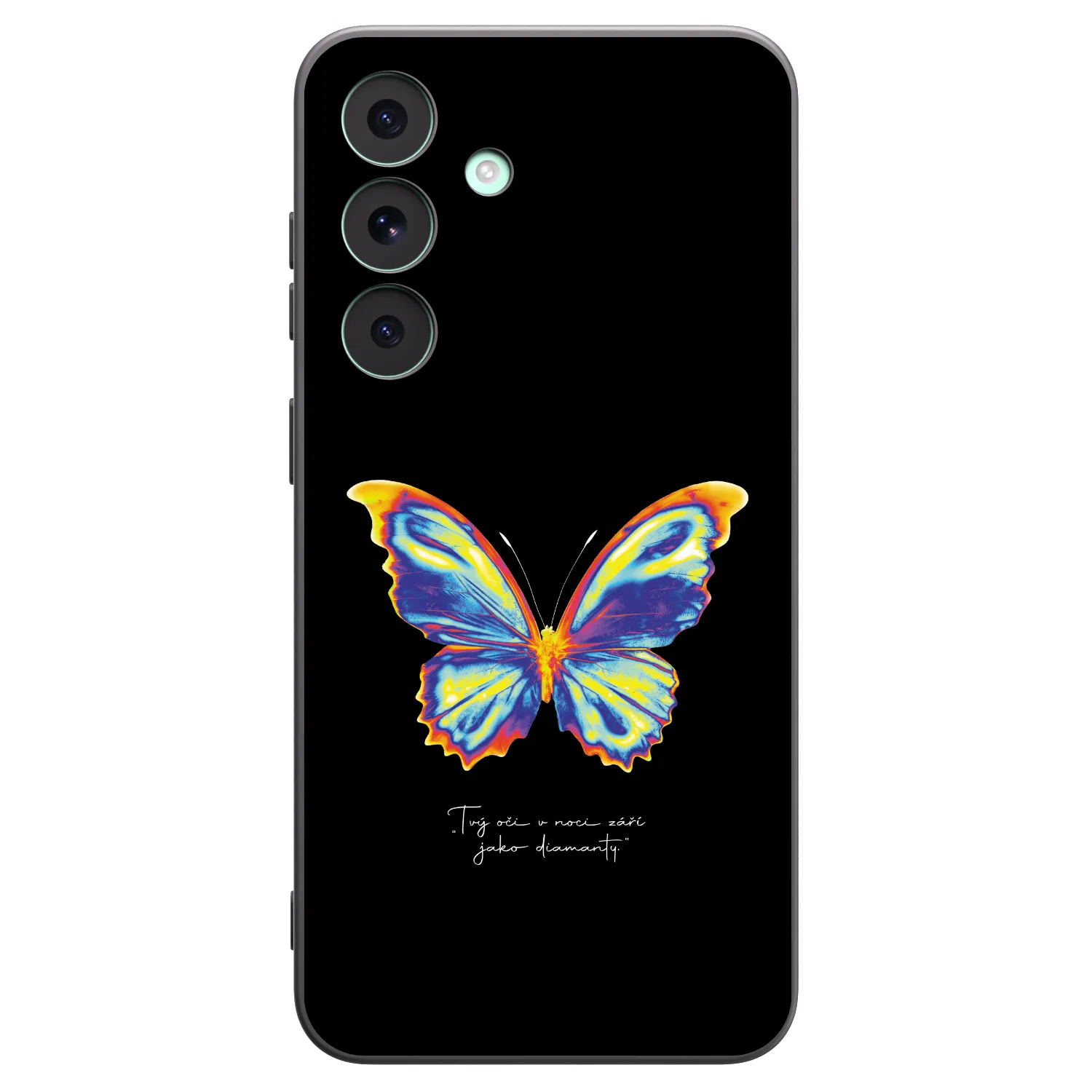 Picasee crna silikonska maskica za Samsung Galaxy S26 FE - Diamanty Black