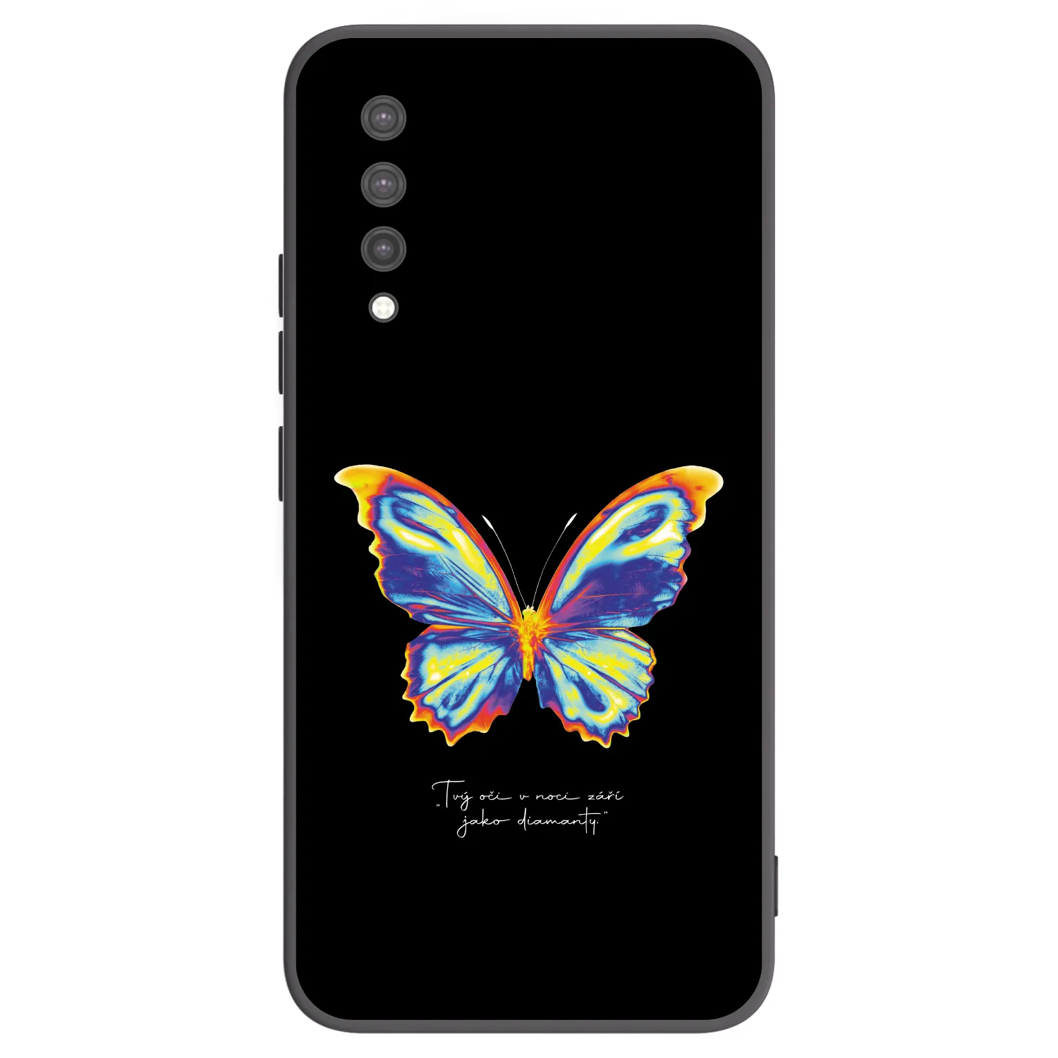 Picasee crna silikonska maskica za Xiaomi Mi 9 Lite - Diamanty Black