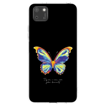 Picasee silikonska prozirna maskica za Huawei Y5P - Diamanty Black