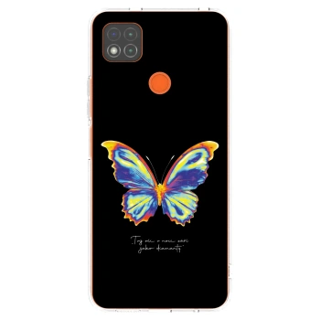 Picasee silikonska prozirna maskica za Xiaomi Redmi 9C - Diamanty Black