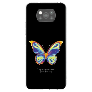 Picasee crna silikonska maskica za Xiaomi Poco X3 - Diamanty Black