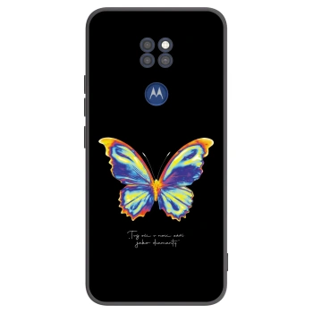 Maskica za Motorola Moto G9 Play - Diamanty Black