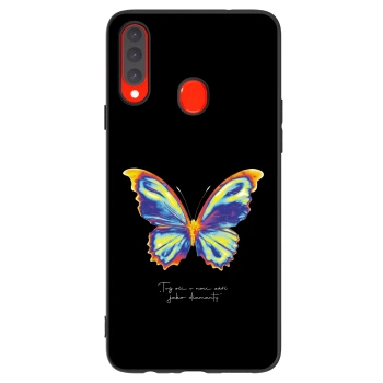 Maskica za Samsung Galaxy A20s - Diamanty Black