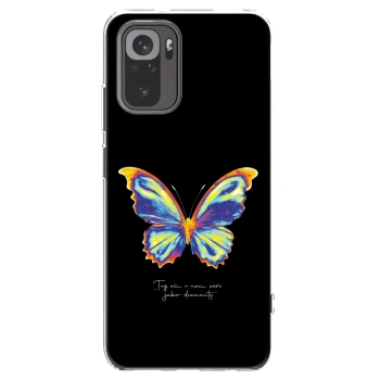 Picasee silikonska prozirna maskica za Xiaomi Redmi Note 10 - Diamanty Black